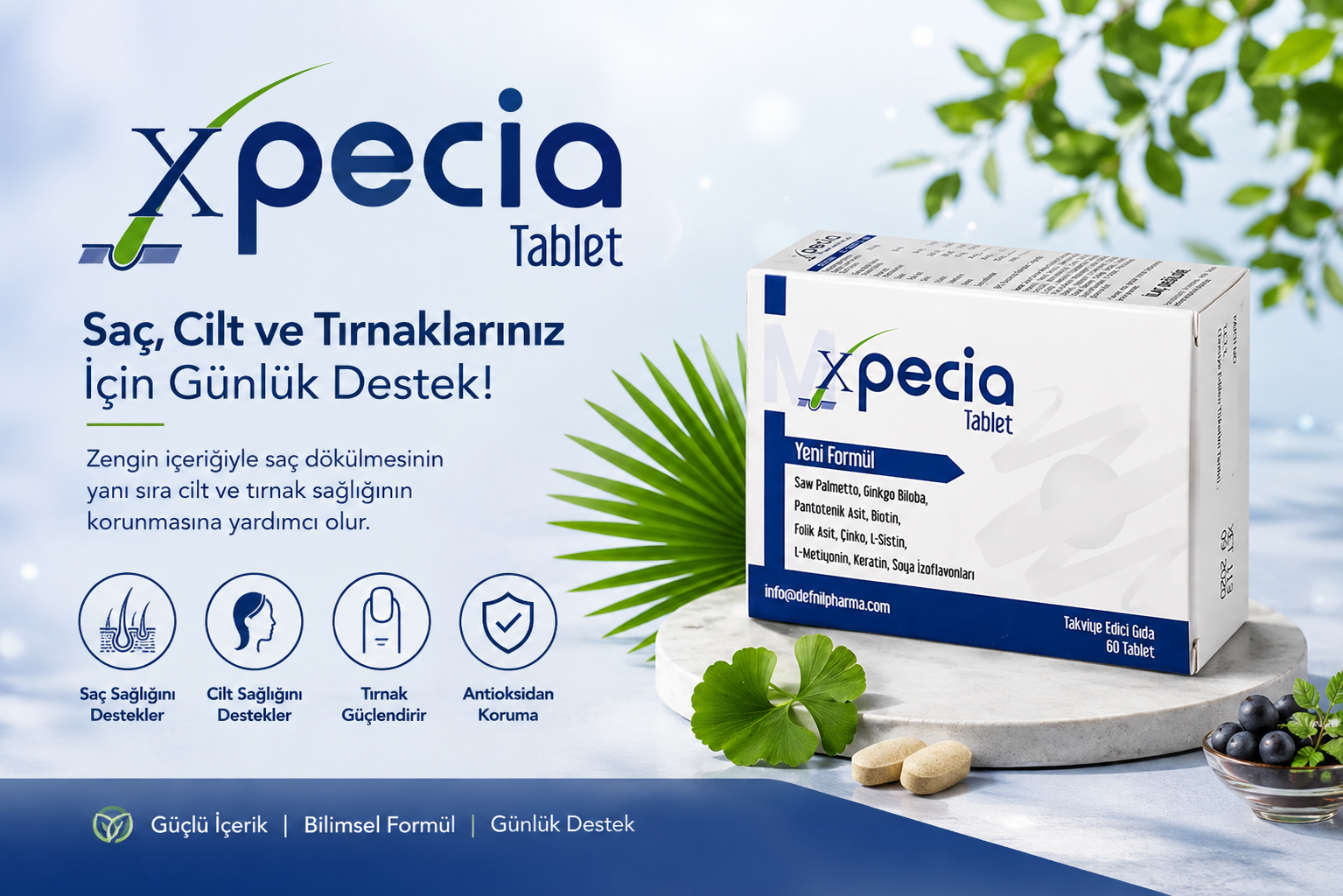 Xpecia Men 60 Tablet Nedir? Faydaları, İçeriği ve Kullanımı | Vitaminsan