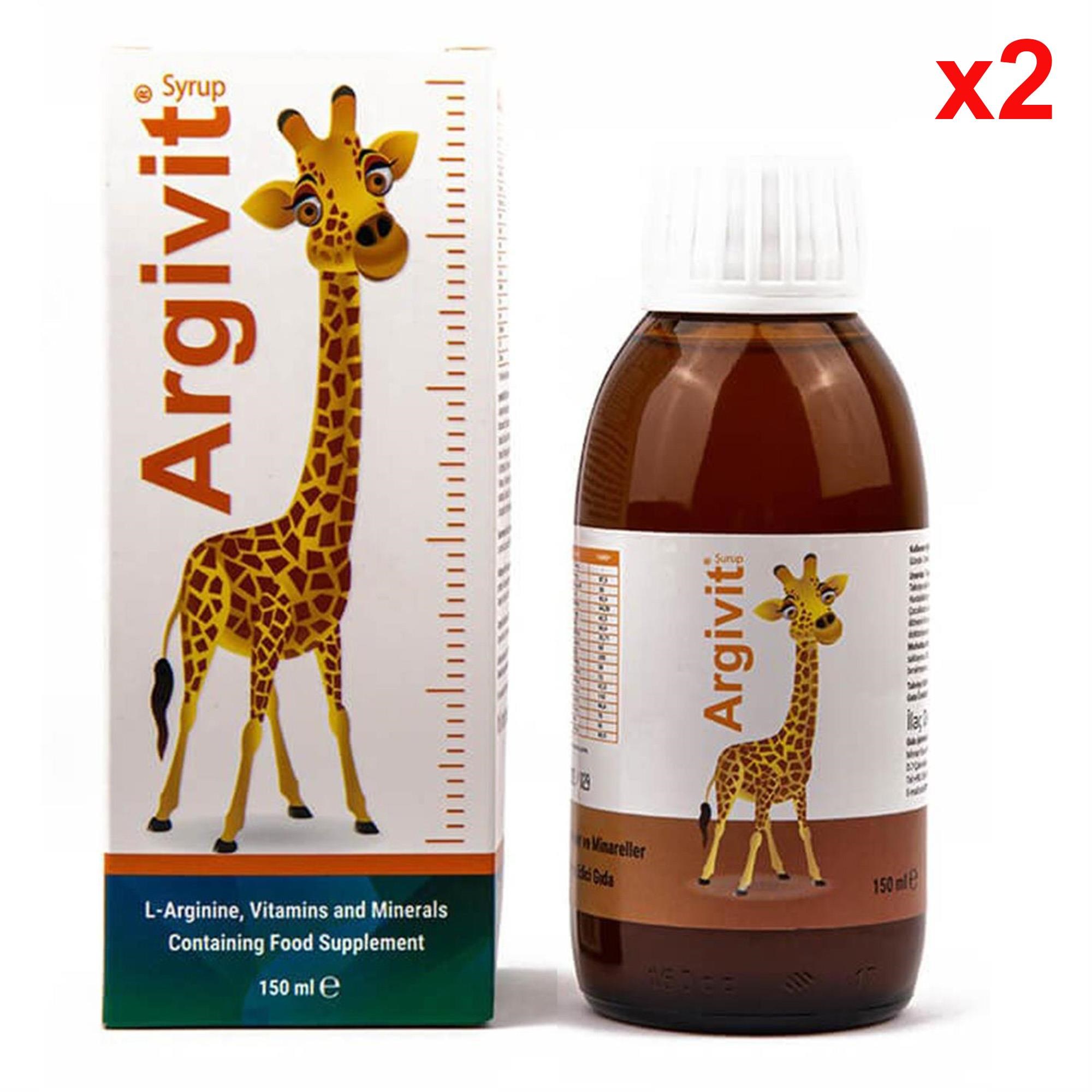 HEKİM Argivit Classic 150 ml Şurup 2 Adet - Aromalı