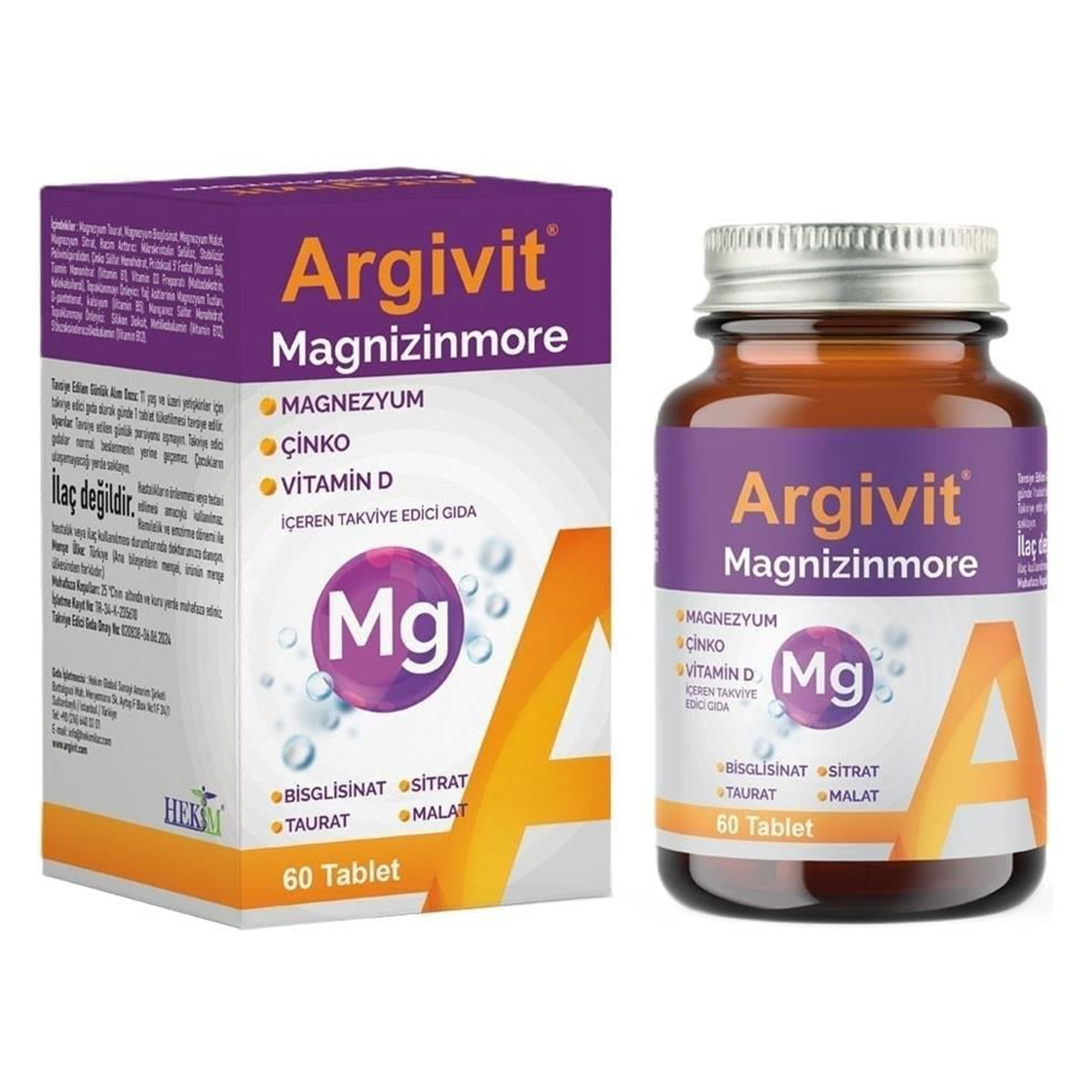 Argivit Magnizinmore 60 Tablet