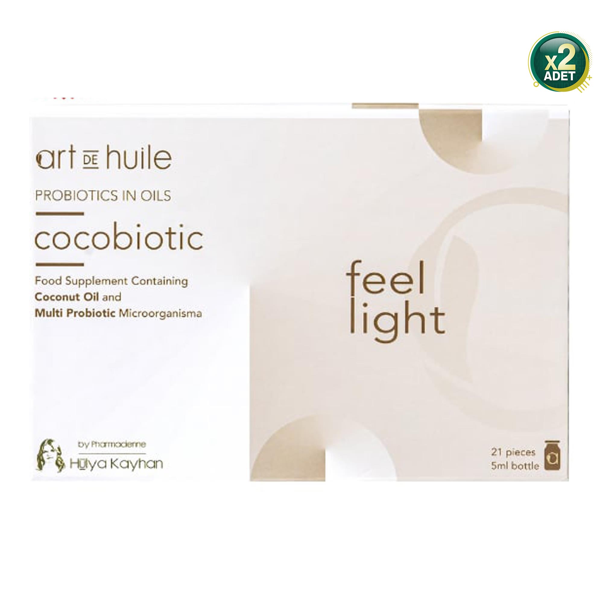 Art De Huile Cocobiotic Probiotic 5 ml 20'li 2 Paket