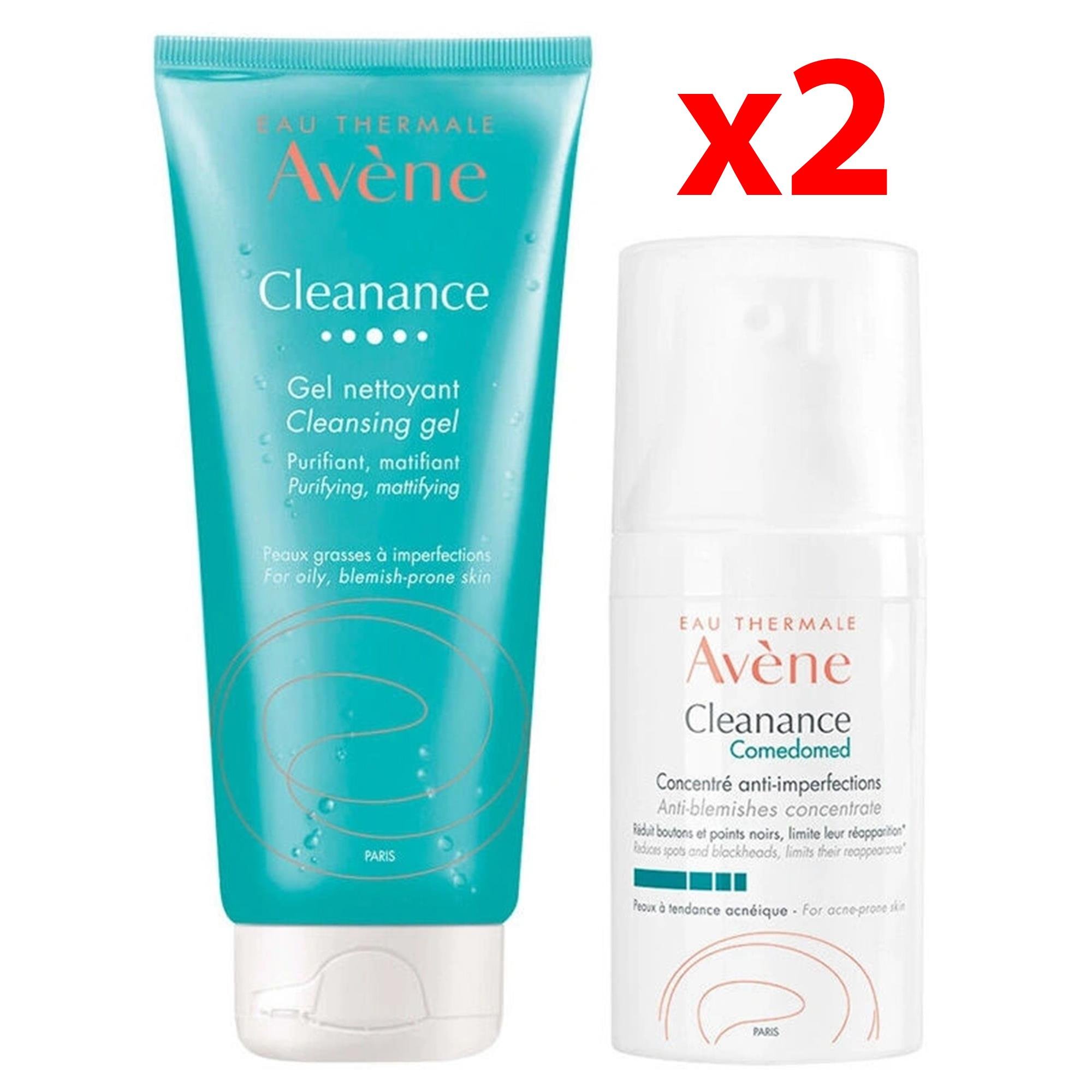 Avene Yağlı Eğilimli Ciltler İçin Bakım Kiti 2 Adet