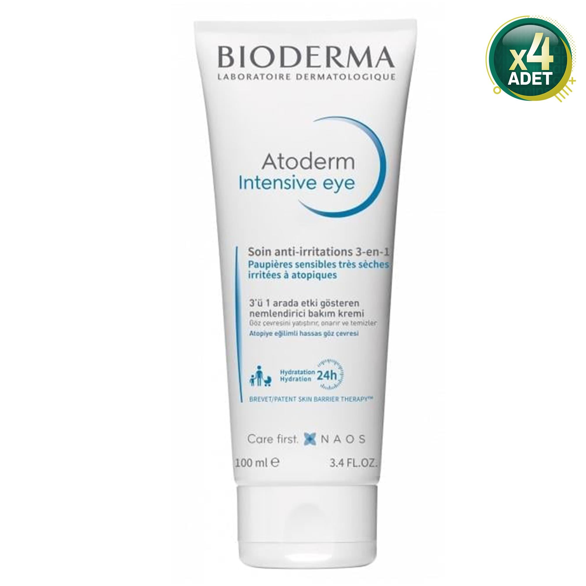 Bioderma Atoderm Intensive Eye Cream 100 ml 4 Adet