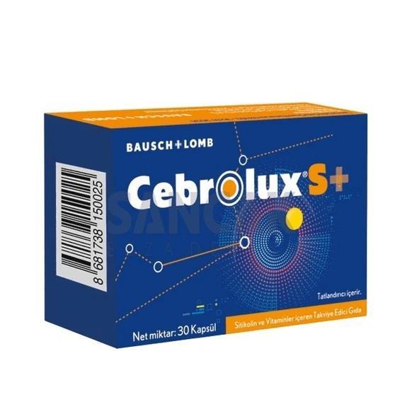 Cebrolux S+ Sitikolin Vitamin 30 Kapsül