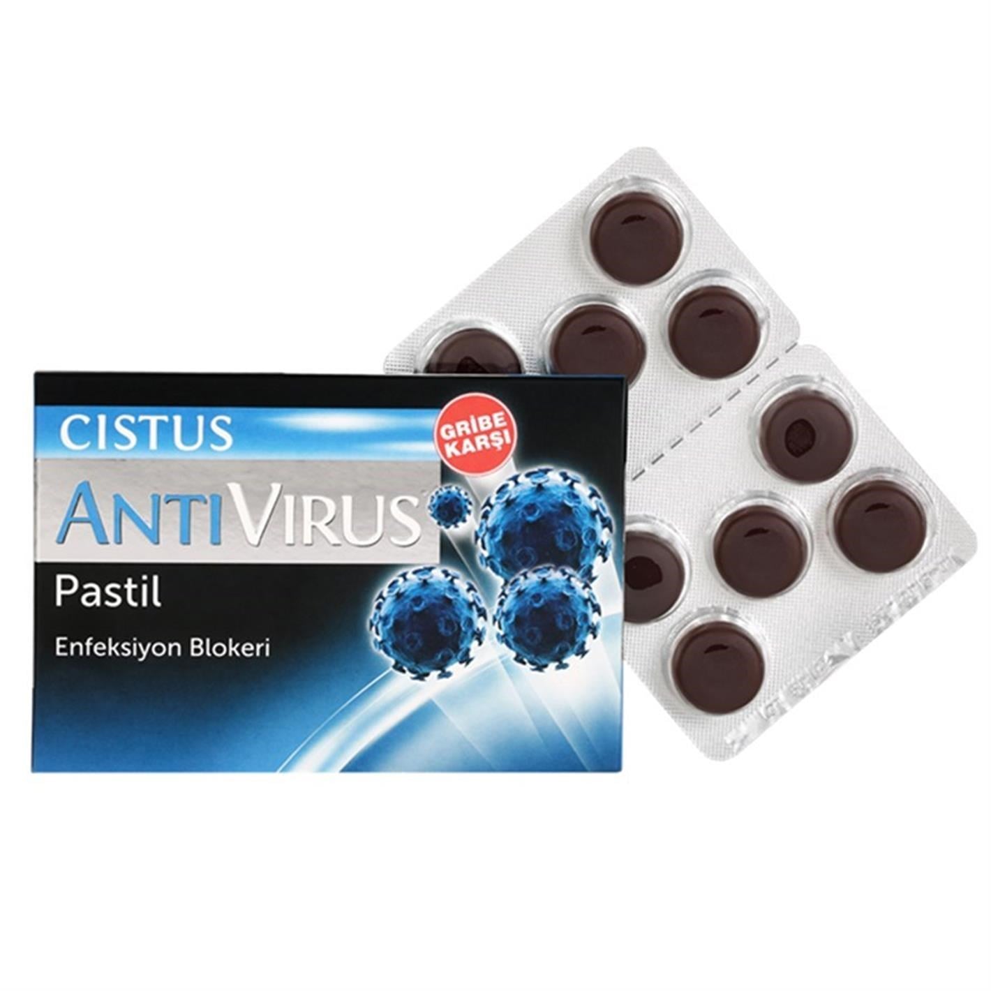 CISTUS Antivirus Pastil, 10 Adet, Enfeksiyon Blokeri