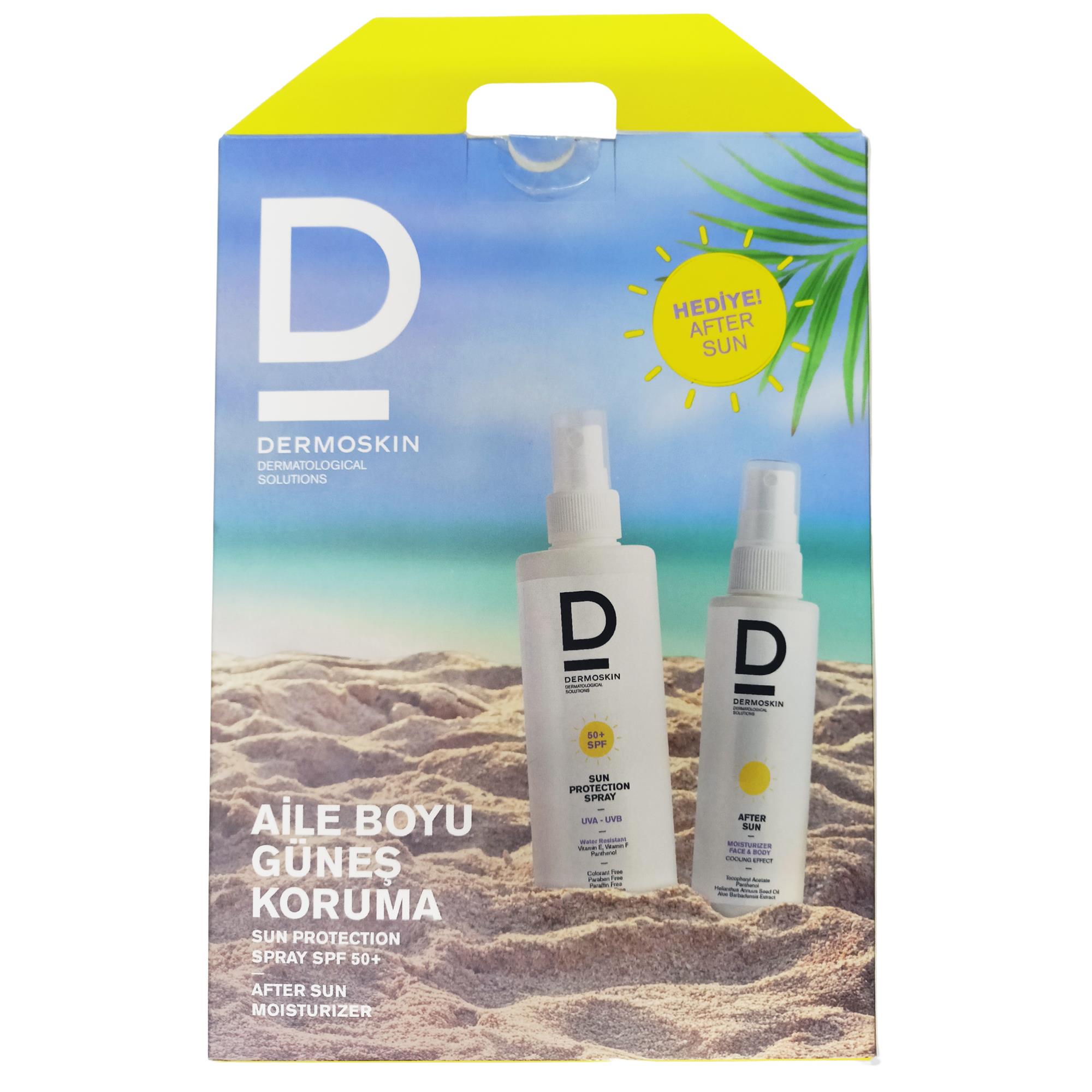 Dermoskin Sun Spf50+ 200 Ml After Sun Hediyeli