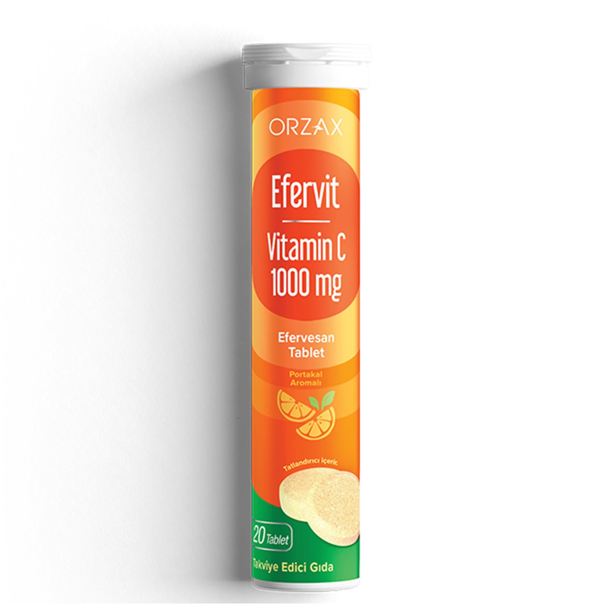 Efervit Vitamin C 1000 mg 20 Efervesan Tablet