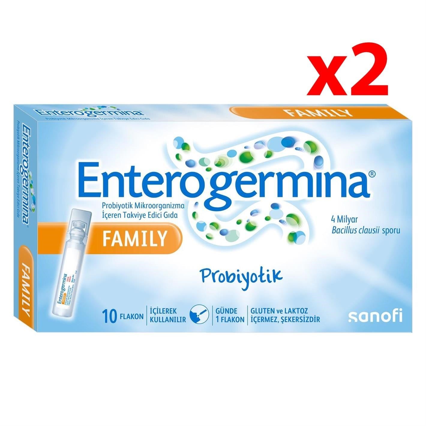 Enterogermina Family 5 ml x 20 Flakon 2li