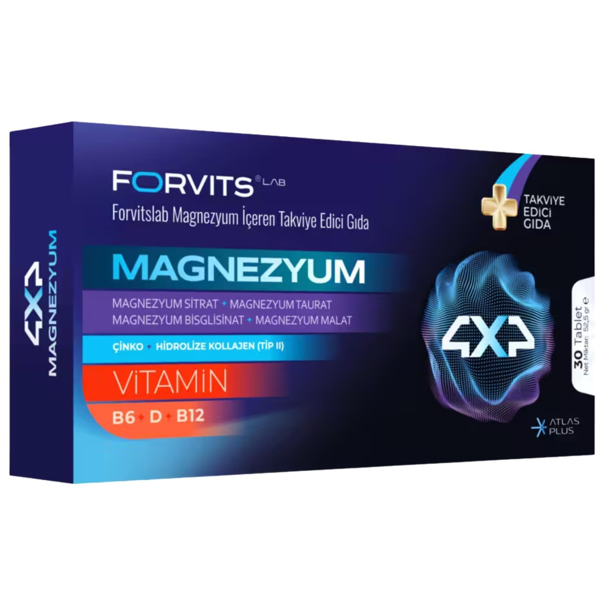 Forvits Lab Magnezyum 30 Tablet