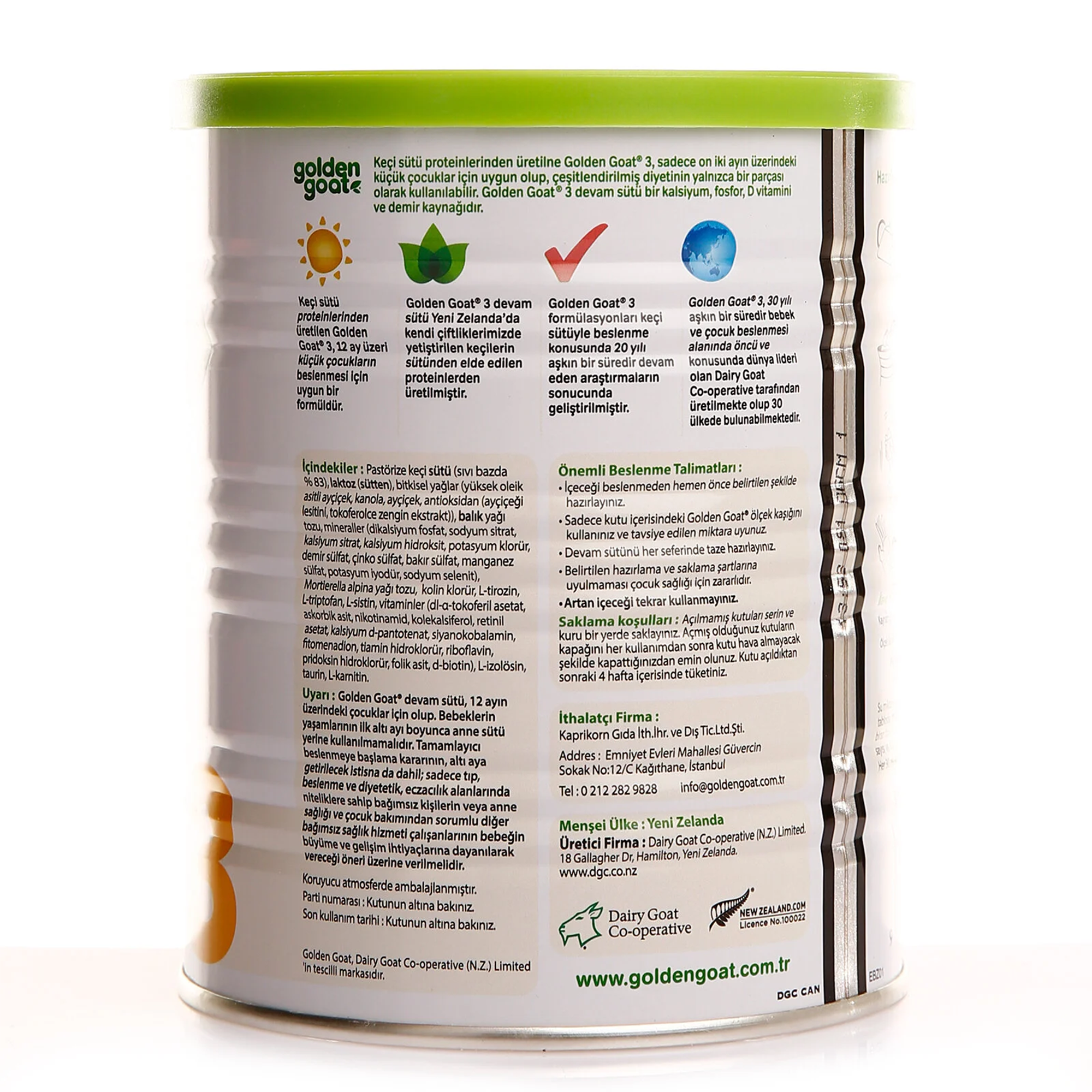 Golden Goat Bebek Devam Sütü 3 Numara 400 g x 9 adet