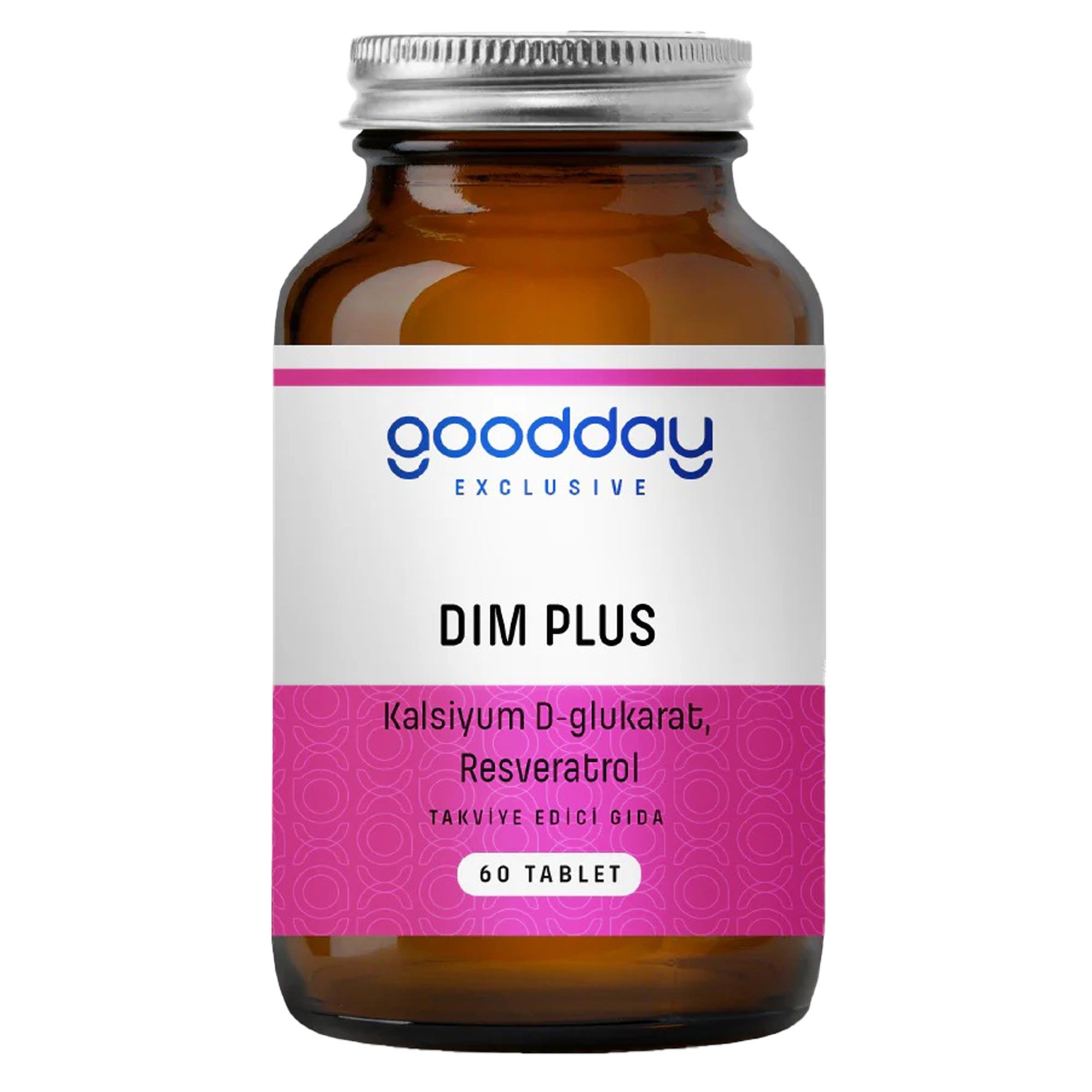 GOODDAY DIM PLUS 60 TABLET TAKVİYE EDİCİ GIDA