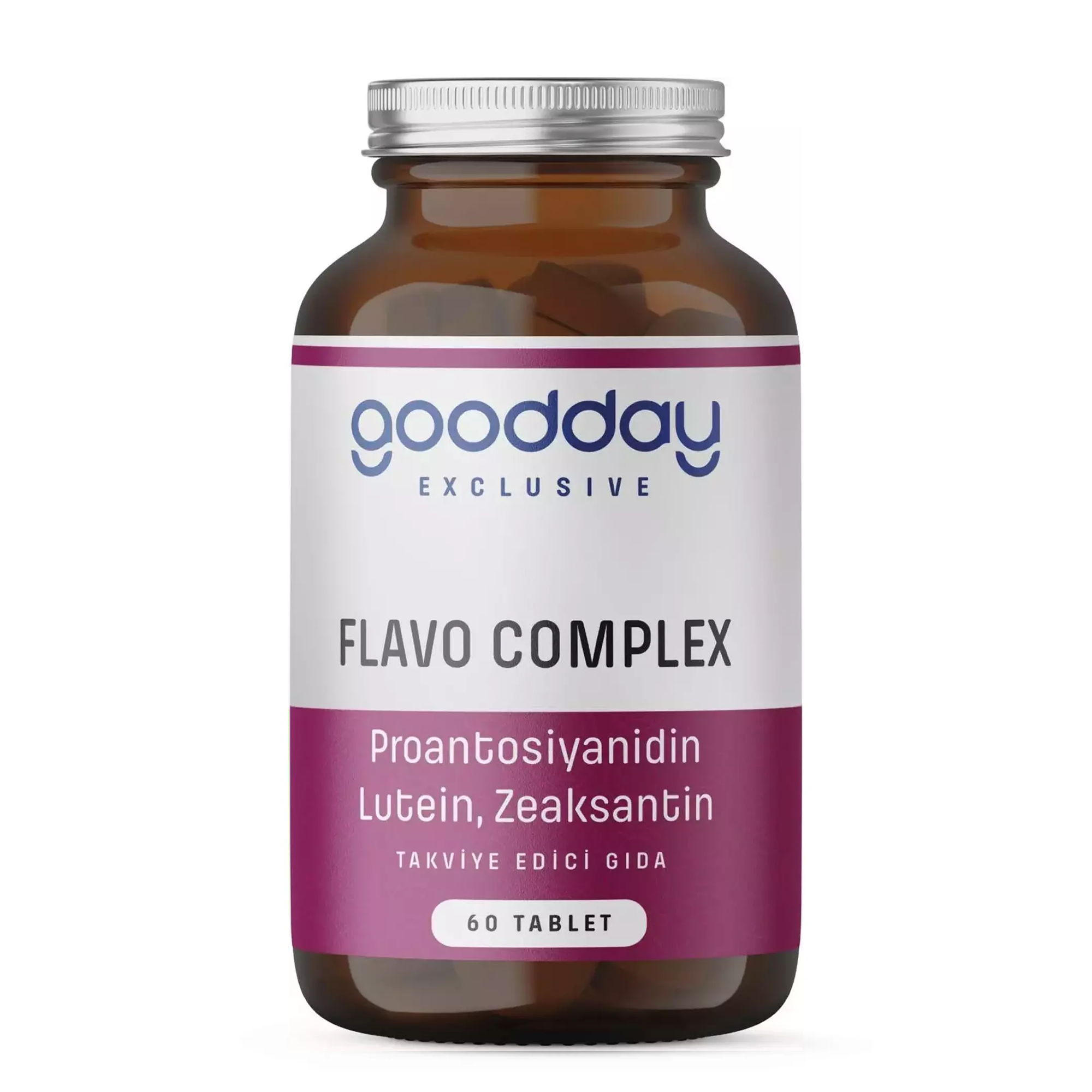 GOODDAY FLAVO COMPLEX 60 TABLET TAKVİYE EDİCİ GIDA