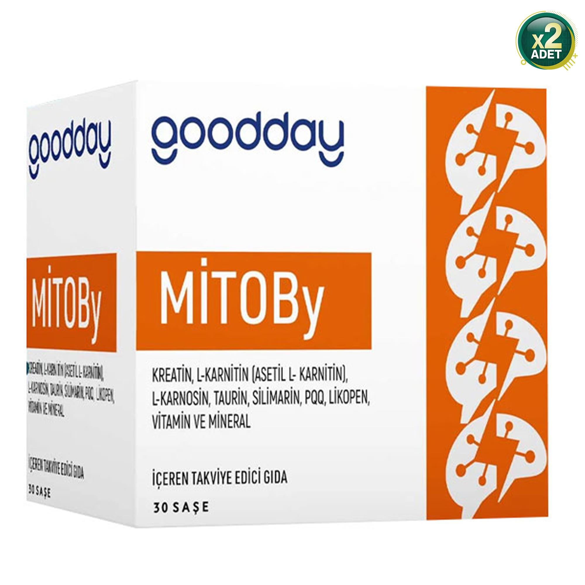 Goodday MİTOBy 30 Saşe 2 Adet