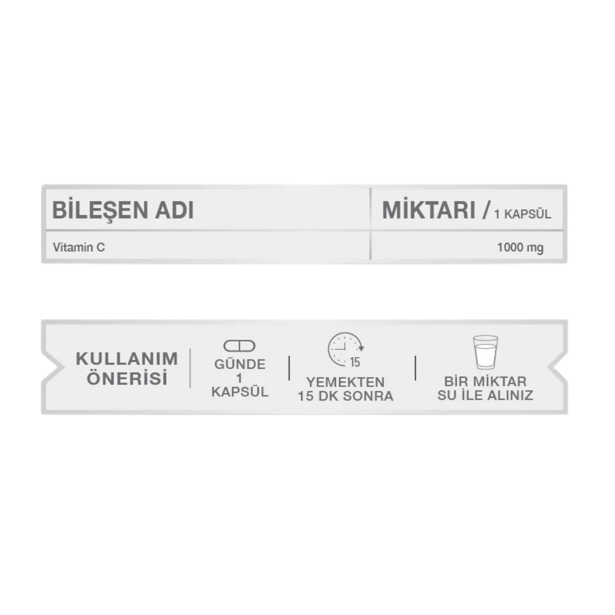 Goodday Vitamin C 1000 60 Kapsül 2 Adet - Aromasız