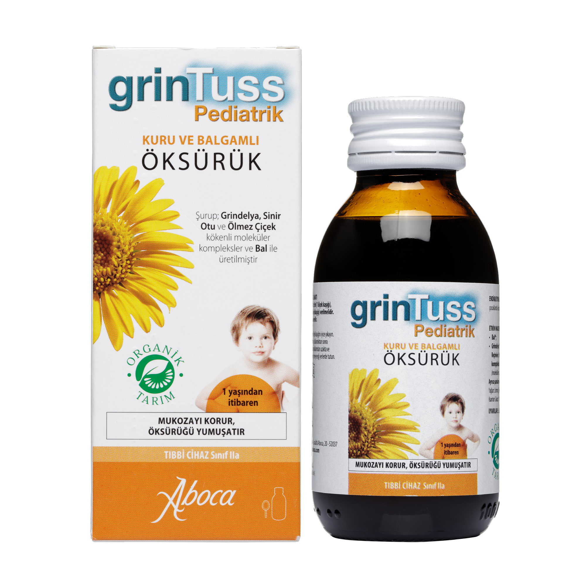 Grintuss Pediatrik Öksürük Şurubu 128 gr