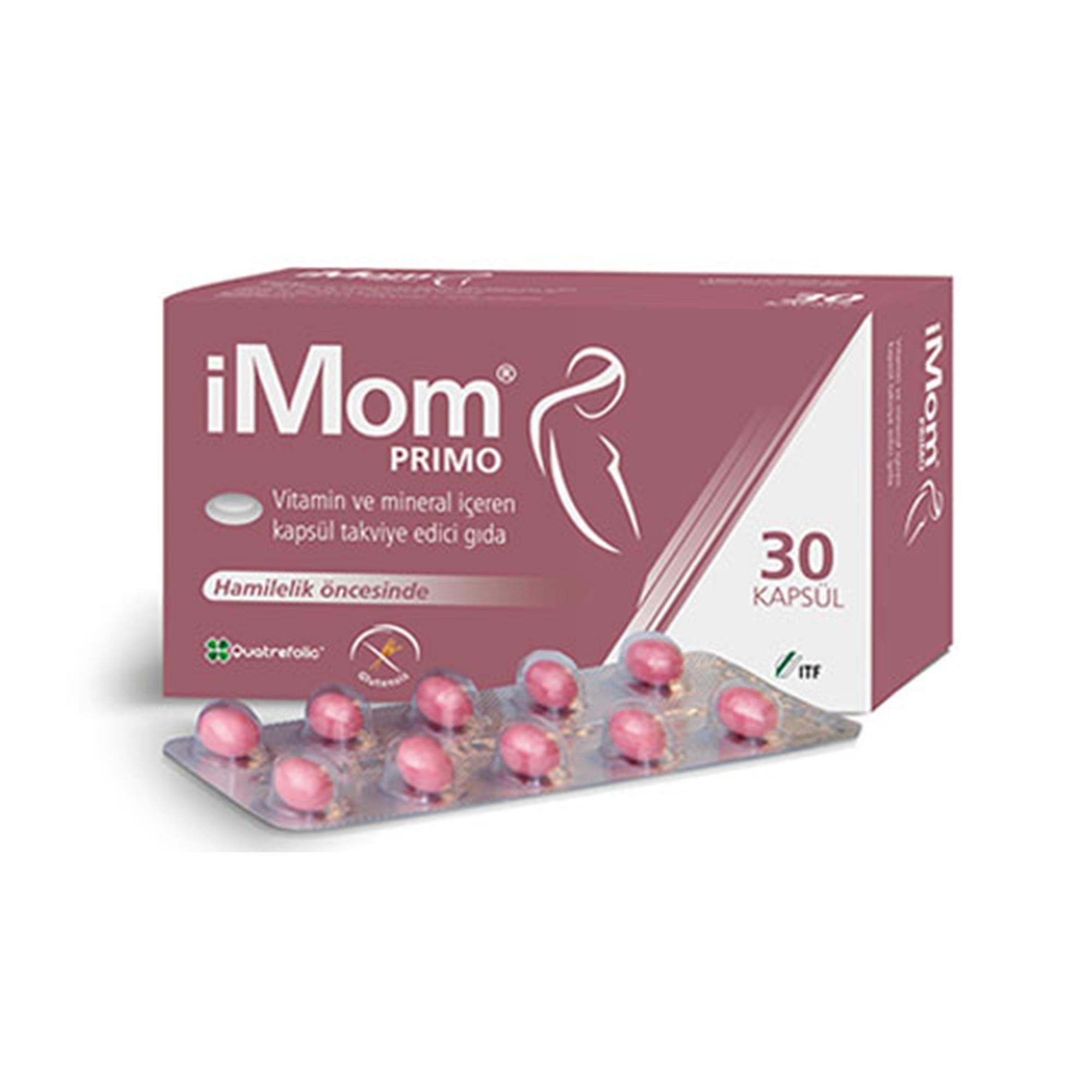 ıtf ilaç ımom prımo 30 kapsul - Aromasız