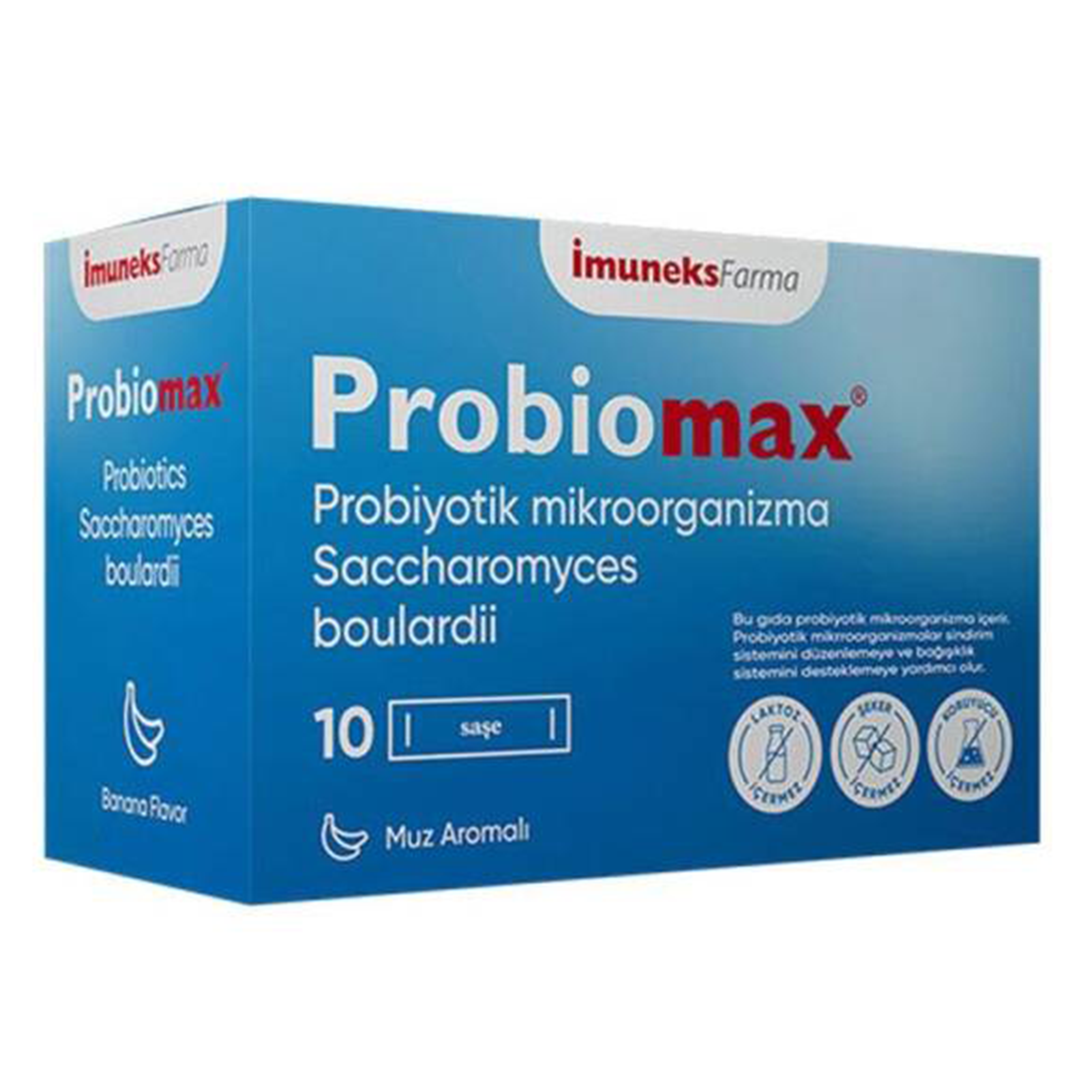 İmuneks Farma Probiomax Takviye Edici Gıda 10 Saşe 