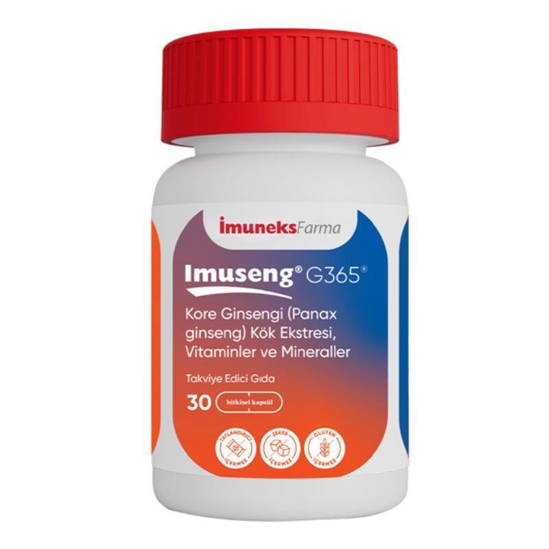 Imuneks Imuseng G365 30 Kapsül Aromasiz