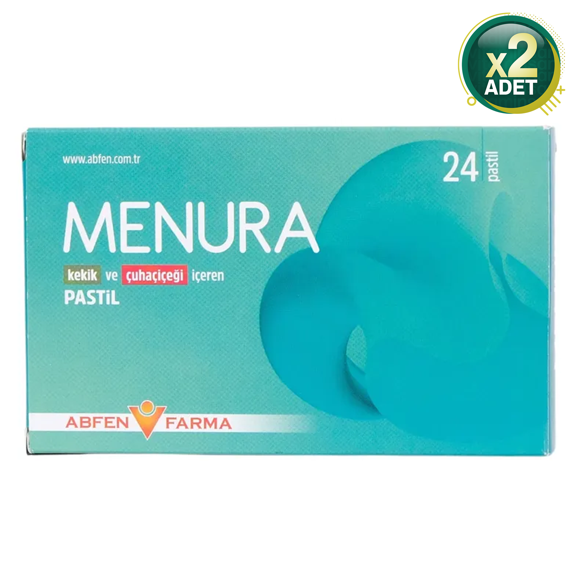 Menura Kekik ve Çuhaçiçeği İçeren 24 Pastil 2 Adet