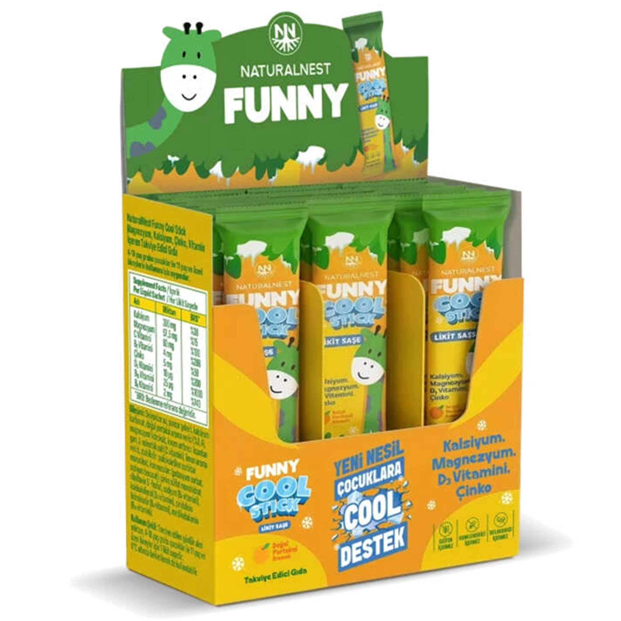 Naturalnest Funny Cool Stick 15 Likit Saşe
