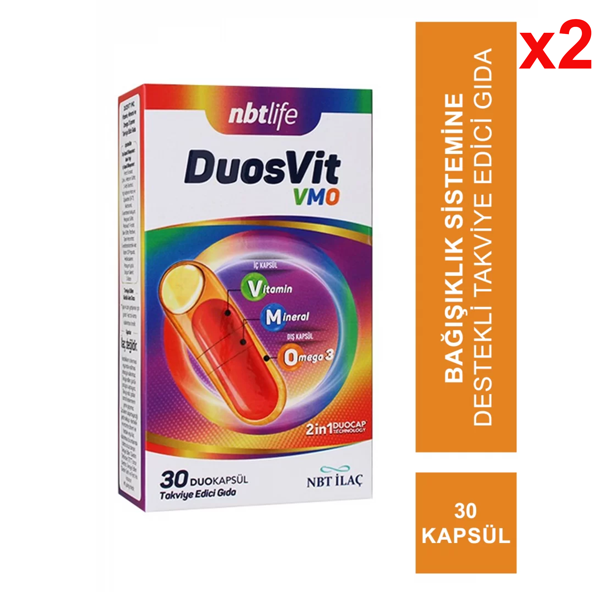 NBT Duosvit VMO 30 kapsül 2 Adet