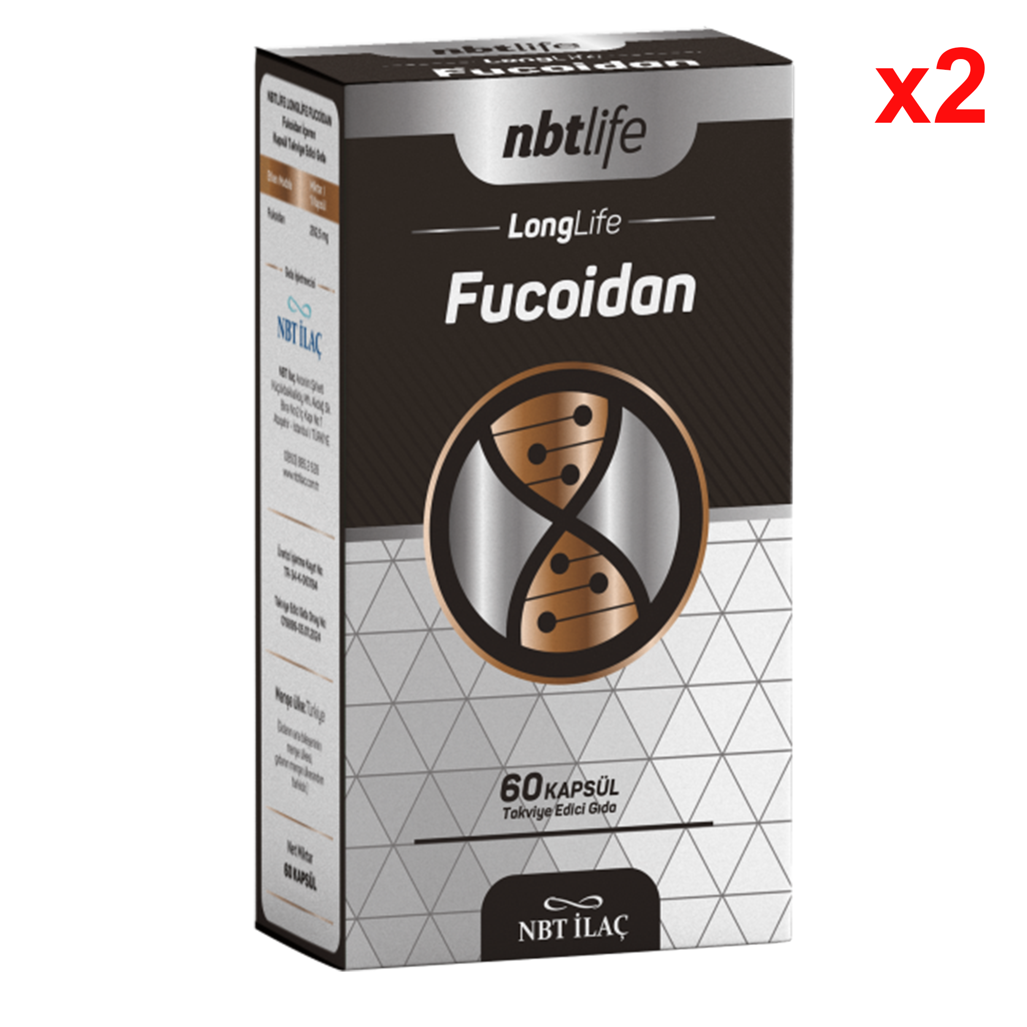 Nbt Life Fucoidon 60 Kapsül 2 Adet