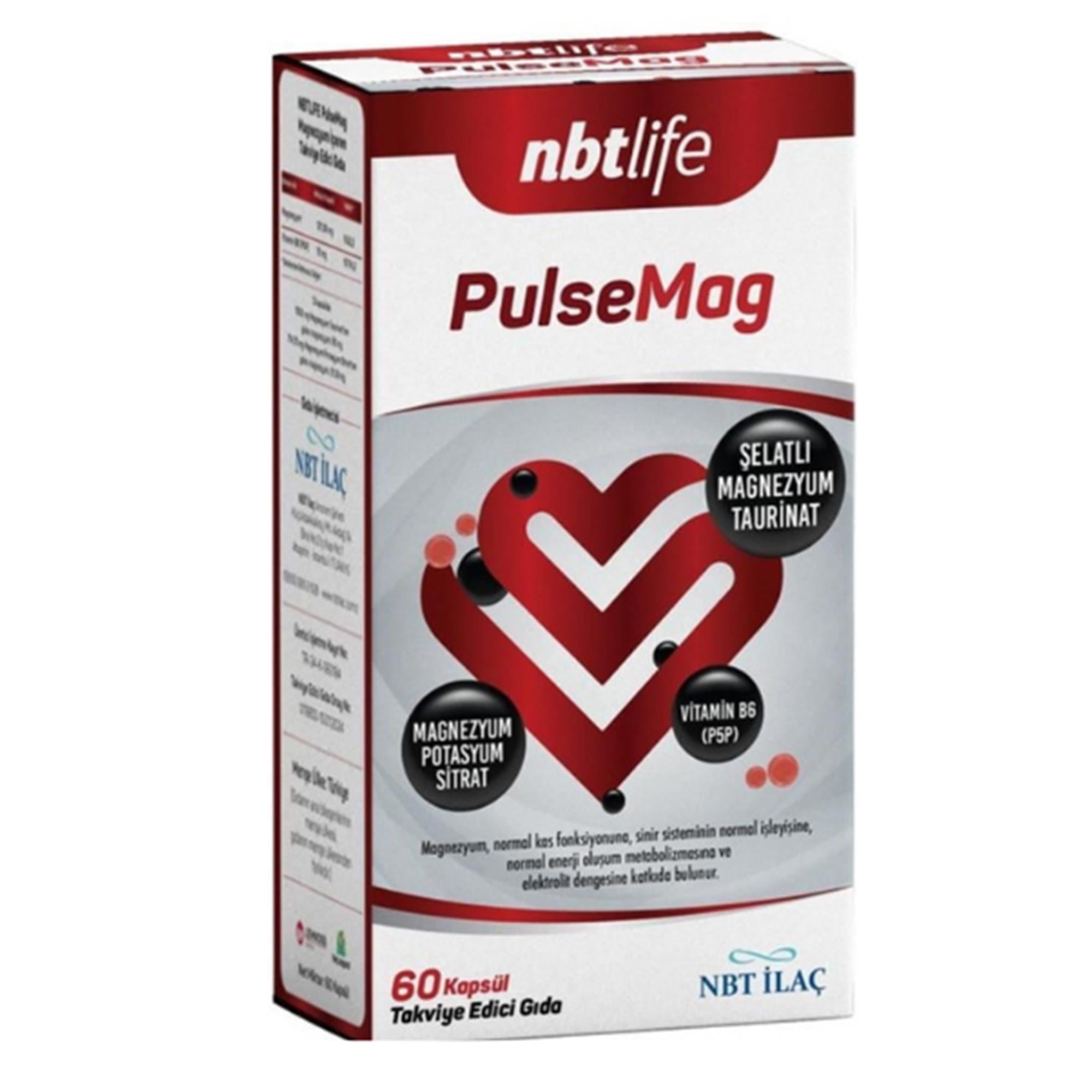 Nbt Life Pulsemag 60 Kapsül