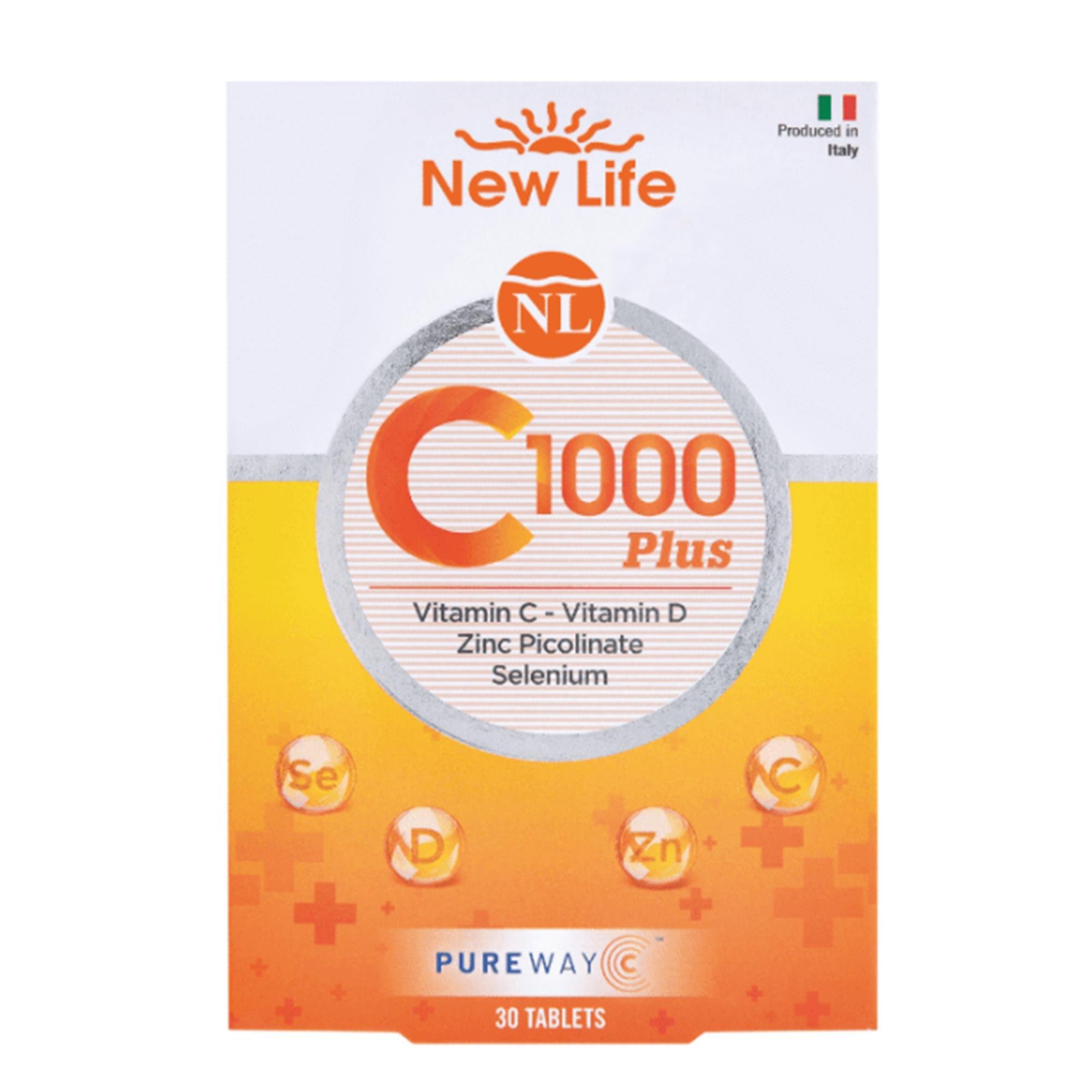 New Life C-1000 Plus Takviye Edici Gıda 30 Kapsül