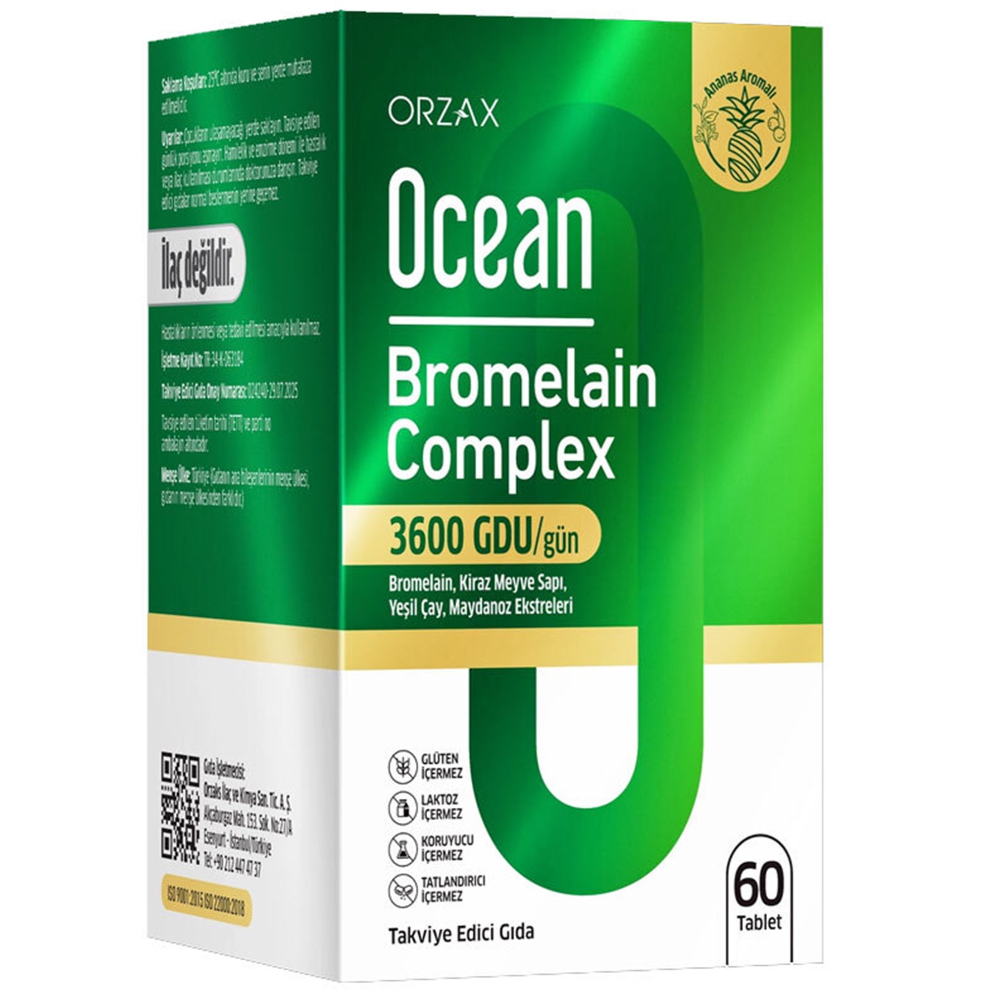 Ocean Bromelain Complex 60 Tablet