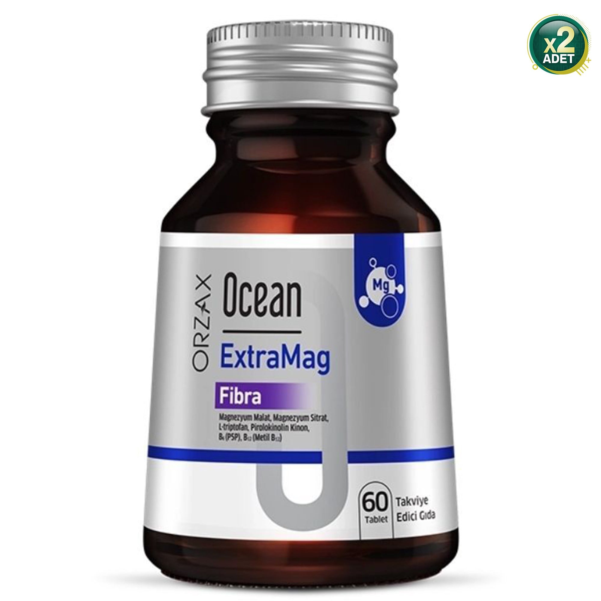 Ocean Extramag Fibra 60 Tablet 2 'li Paket
