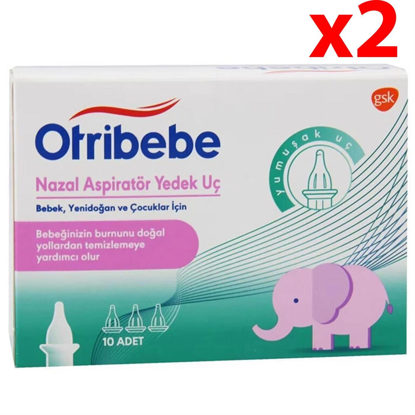 Otribebe Tek Kullanımlık Nazal Aspiratör Yedek Uç 2 Kutu 10 Adet Bebek Dostu