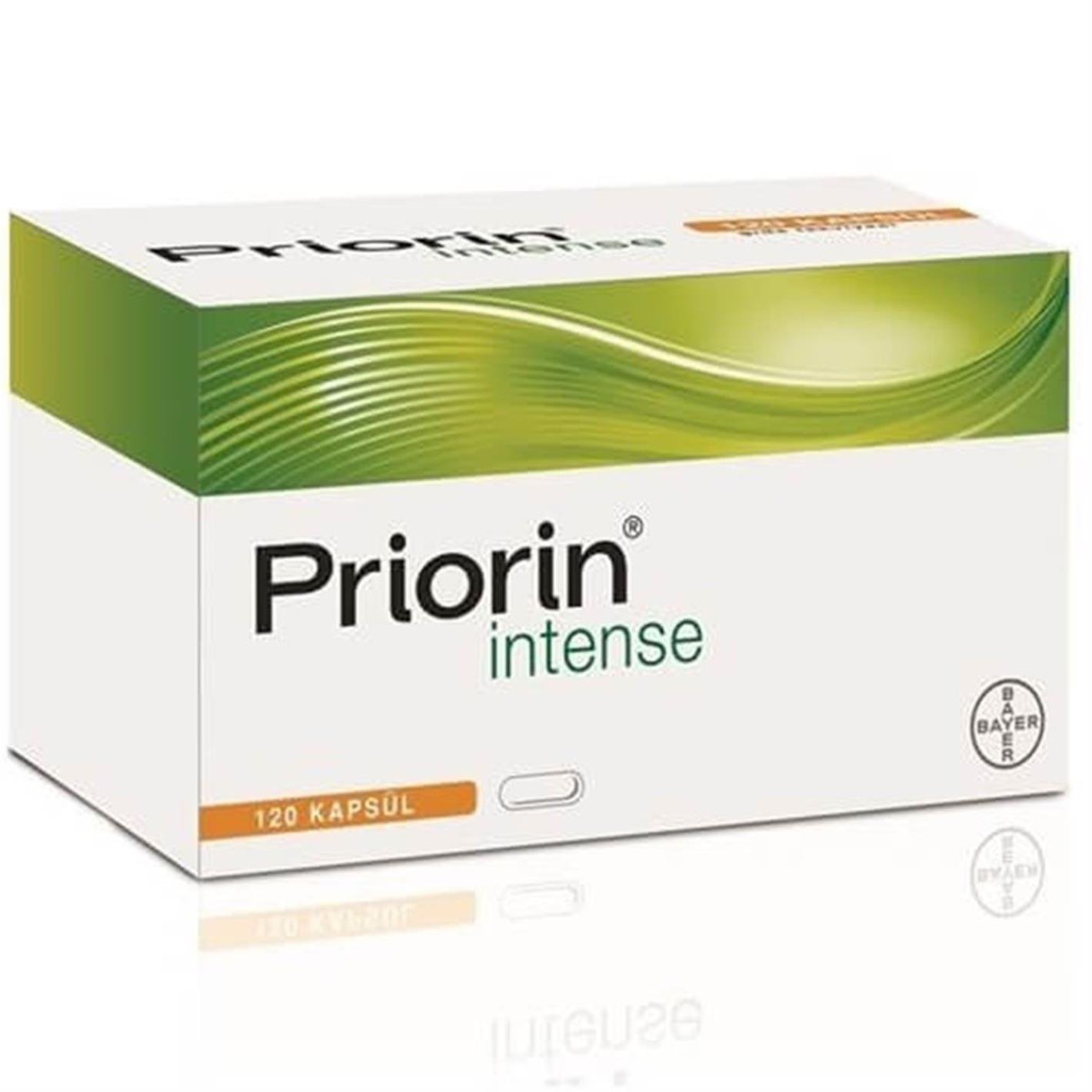 Priorin Bayer Intense 120 Kapsül Ayarlanabilir Özellikte Doğal Malzemeli Saç Bakım Ürünü