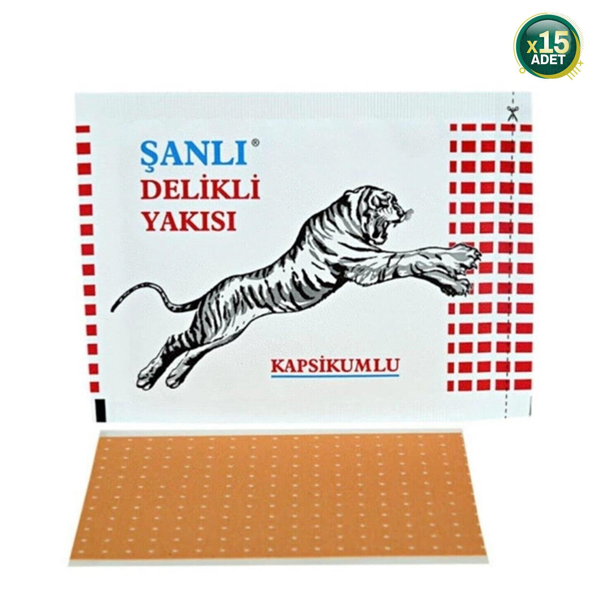Şanlı Kapsikumlu Delikli Yakı 15 Adet
