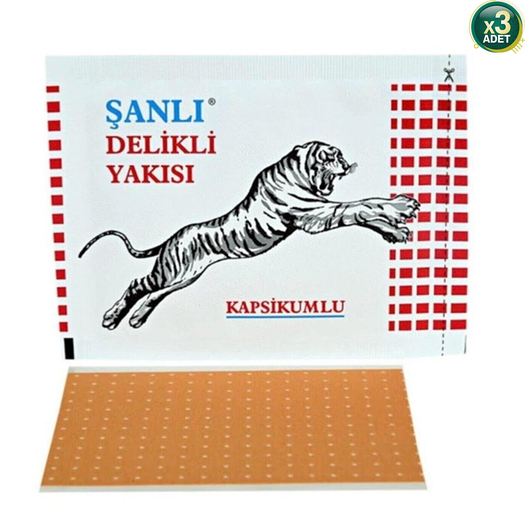 Şanlı Kapsikumlu Delikli Yakı 3 Adet