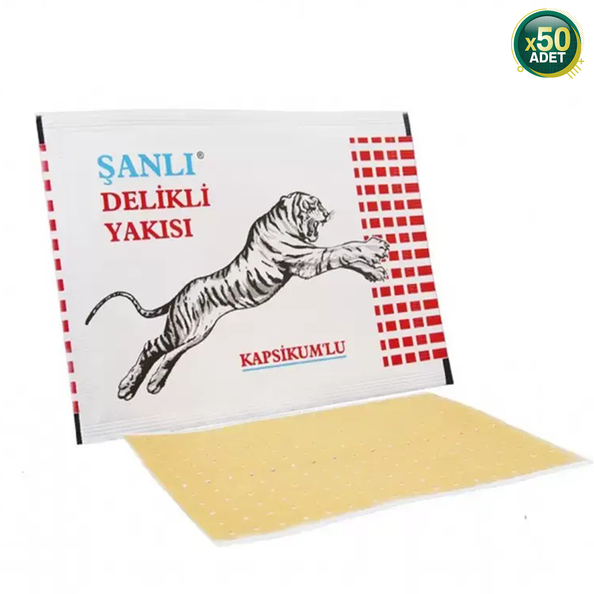 Şanlı Kapsikumlu Delikli Yakı 50 Adet