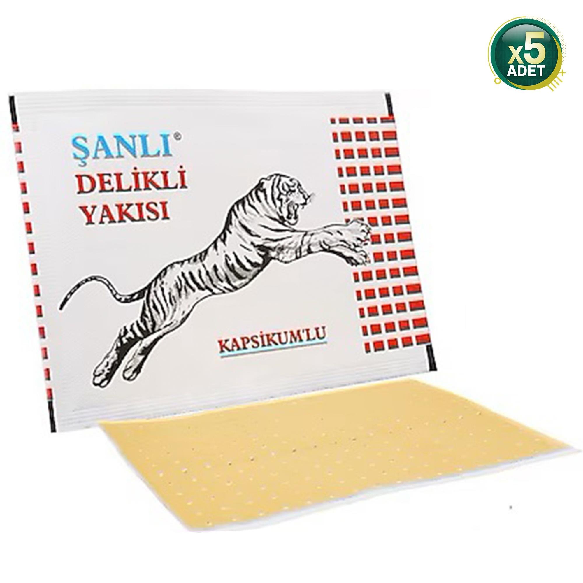 Şanlı Kapsikumlu Delikli Yakı 5'li