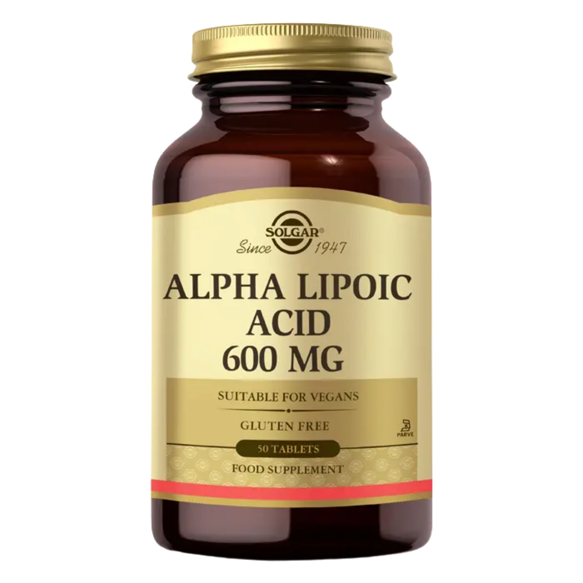 Solgar Alpha Lipoic Acid 600 mg 50 Tablet 