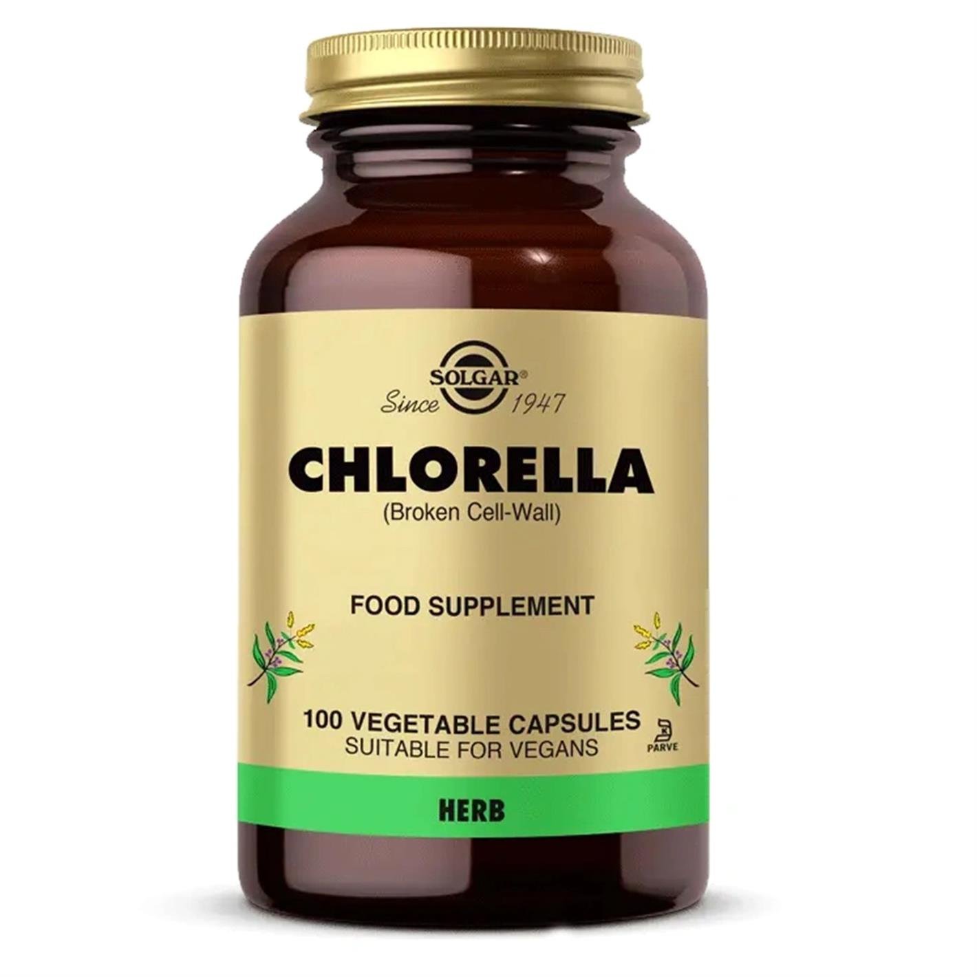 Solgar Chlorella 100 Tablet
