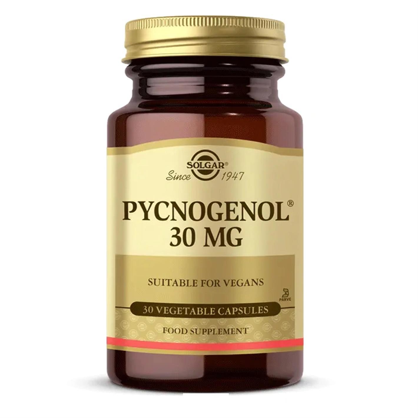 Solgar Pycnogenol 30 mg 30 Kapsül