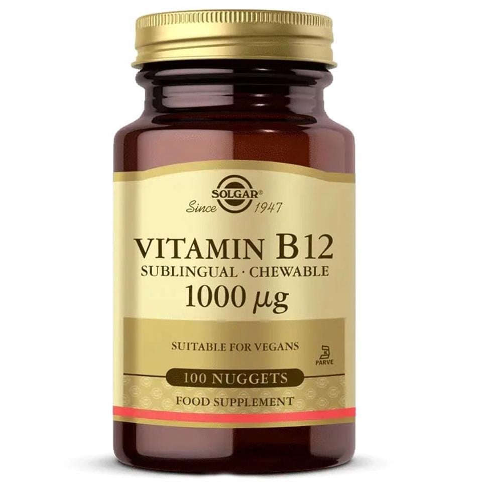 Solgar Vitamin B12 500 Mcg 50 Kapsül - Aromasız