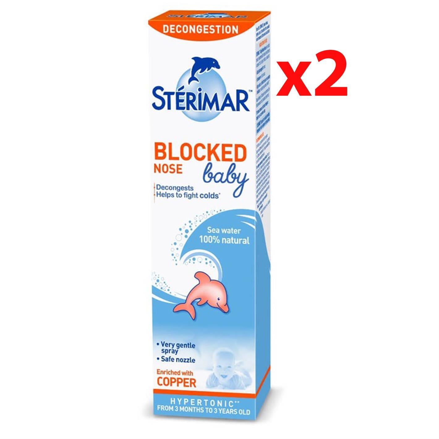 Sterimar Baby Hipertonik Burun Spreyi 100 ml 2 Adet