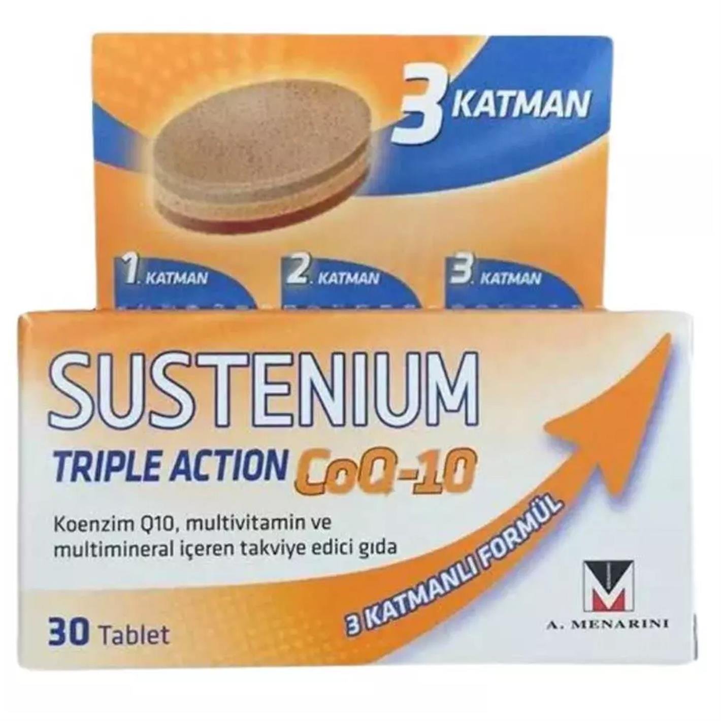 Sustenium Triple Action CoQ 10 30 Tablet