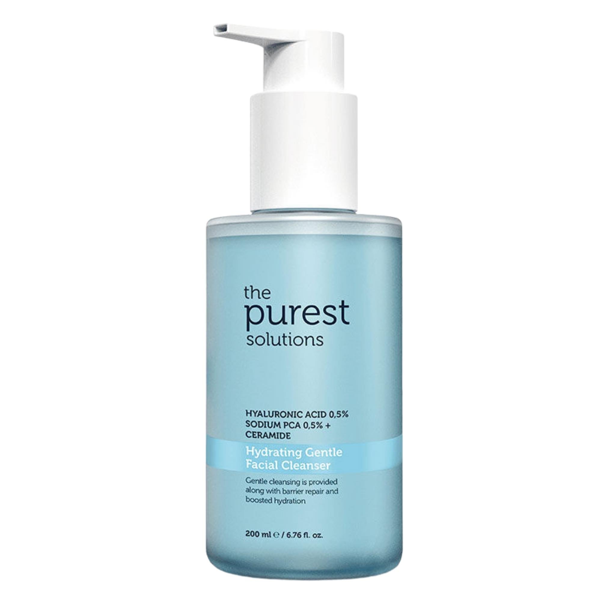 The Purest Solutions Hydrating Gentle Kuru ve Karma Ciltler için Yüz Temizleme Jeli 200 ml