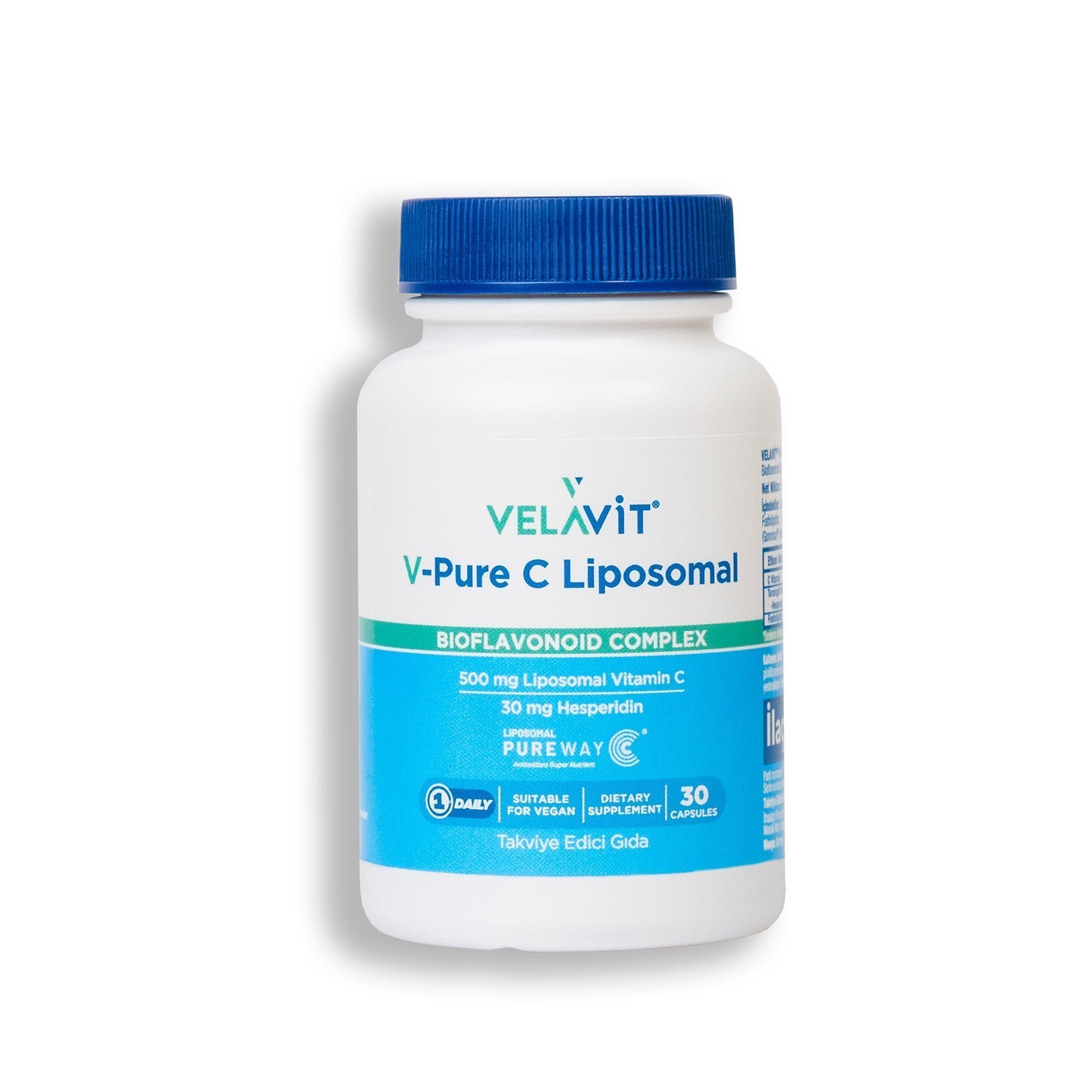 Velavit V-Pure C Liposomal Bioflavonoid Complex 30 Kapsül
