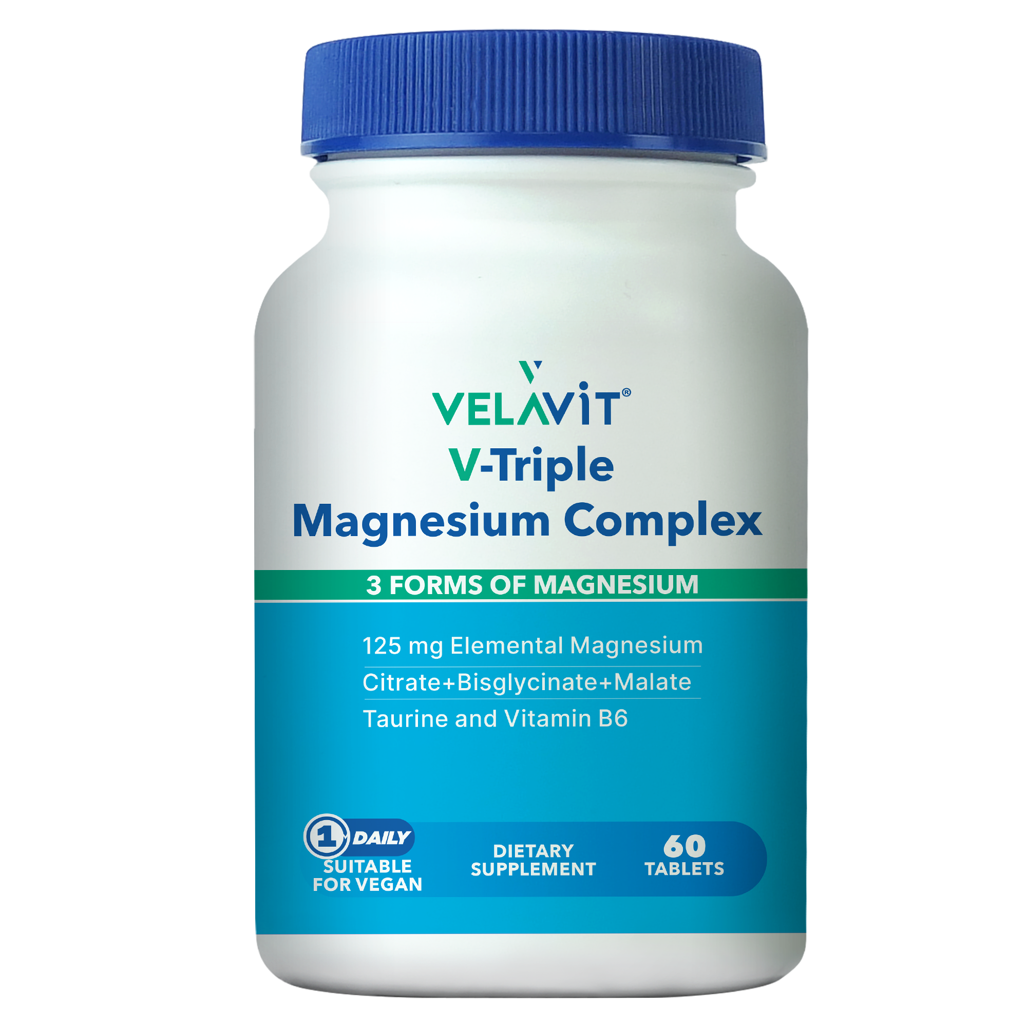 Velavit V Triple Magnesium Complex 60 Kapsül