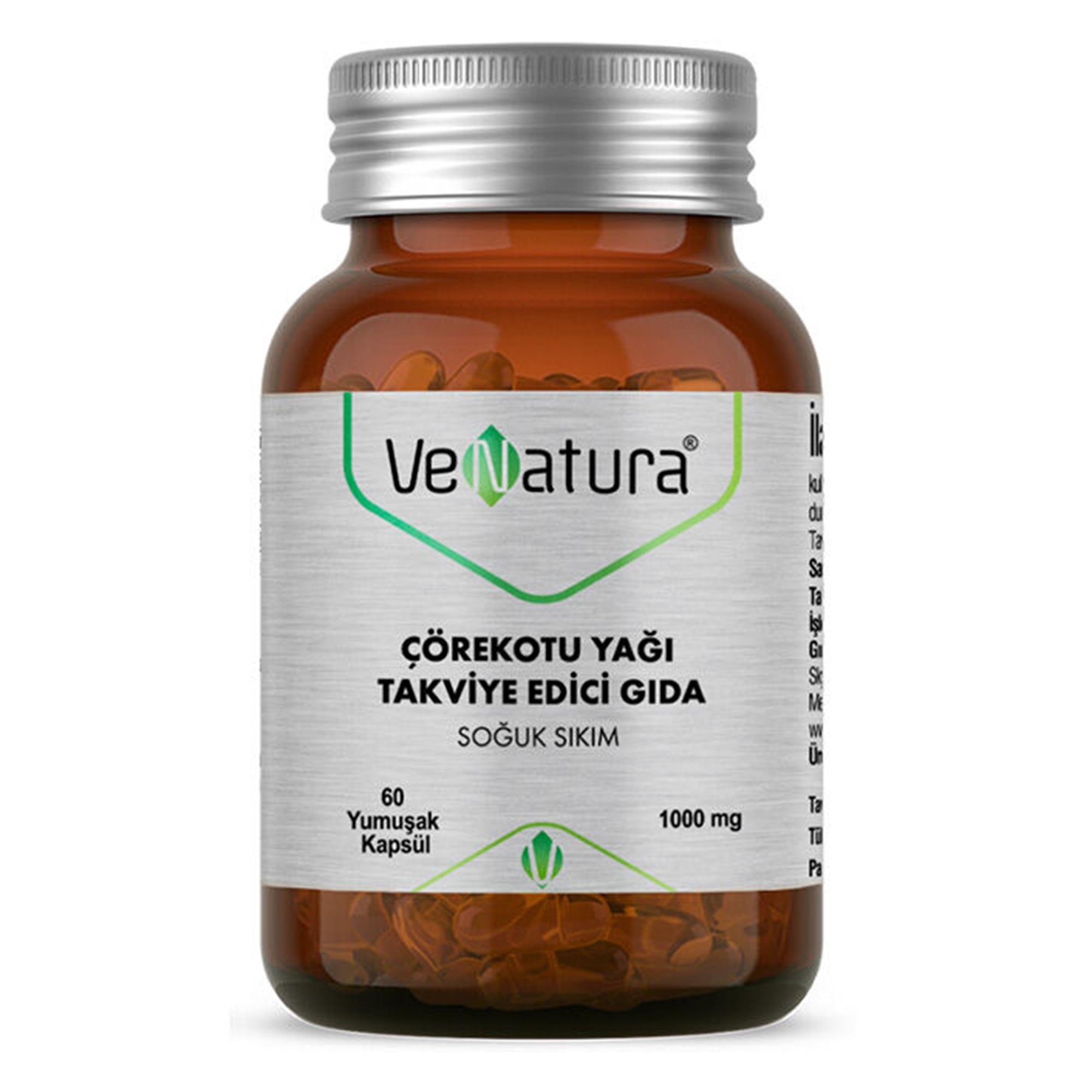 Venatura Çörek Otu Yağı 1000 mg 60 Kapsül