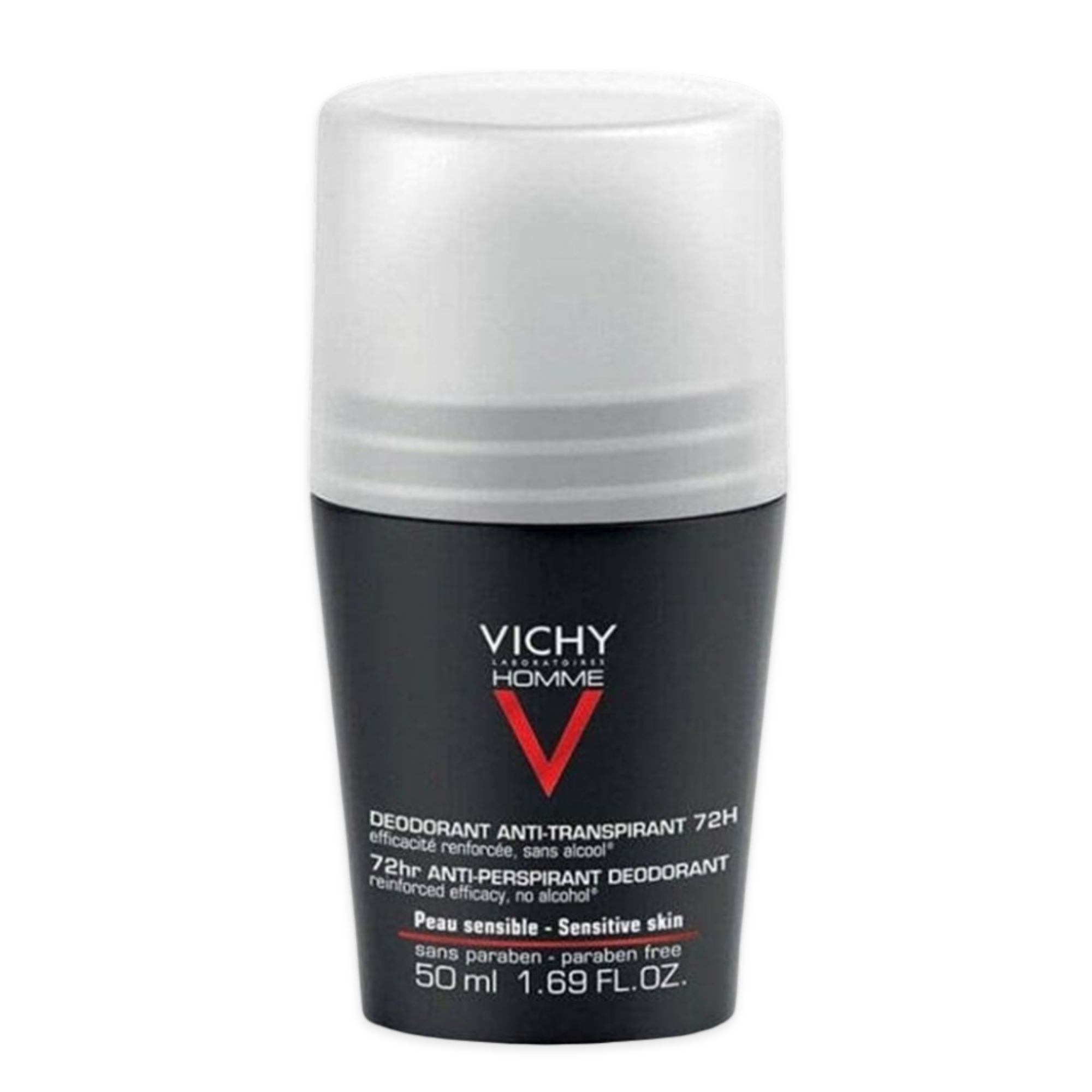 Vichy Homme Invisible Resist İz ve Terleme Karşıtı 50 ml Erkek Roll-On