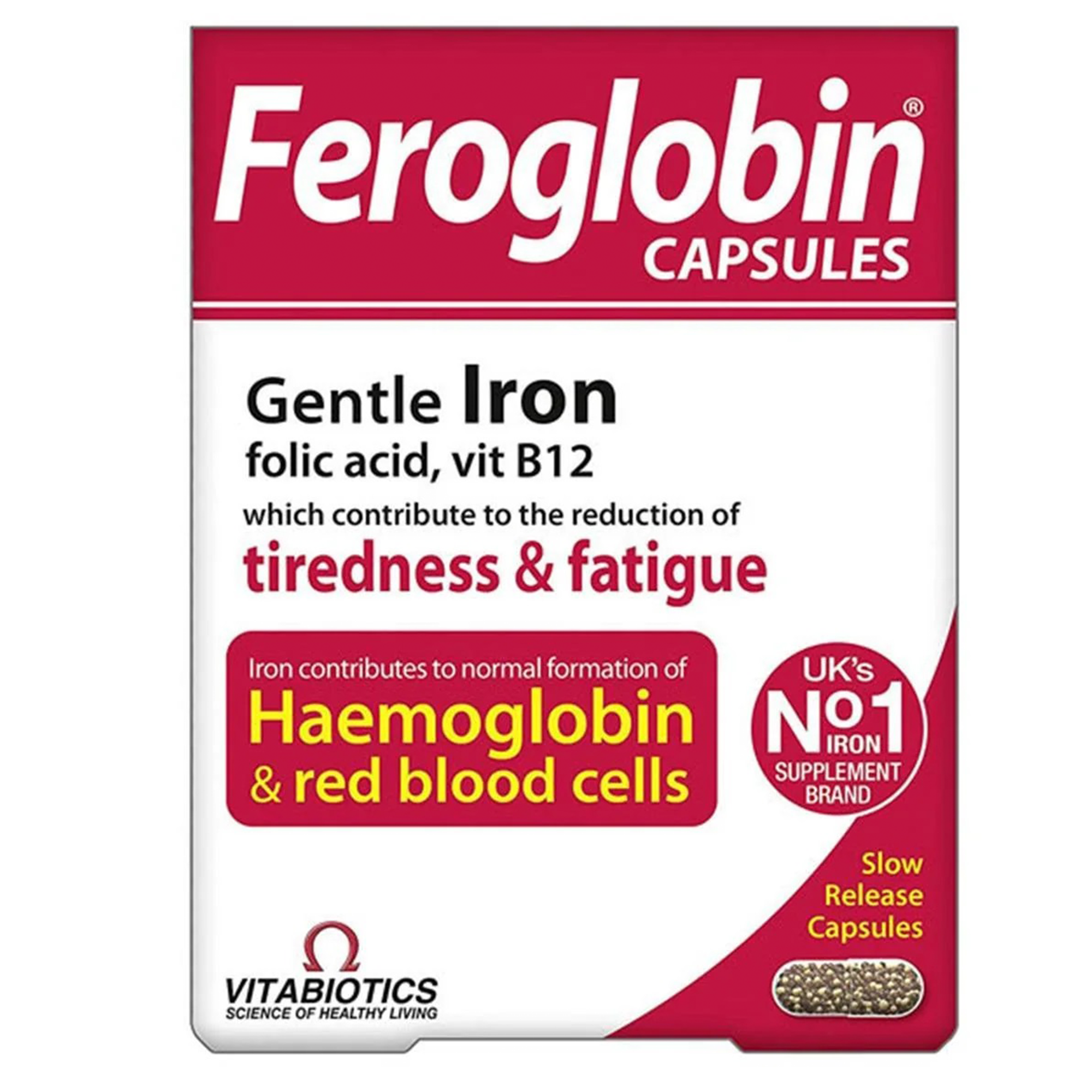 Vitabiotics Feroglobin 30 Kapsül