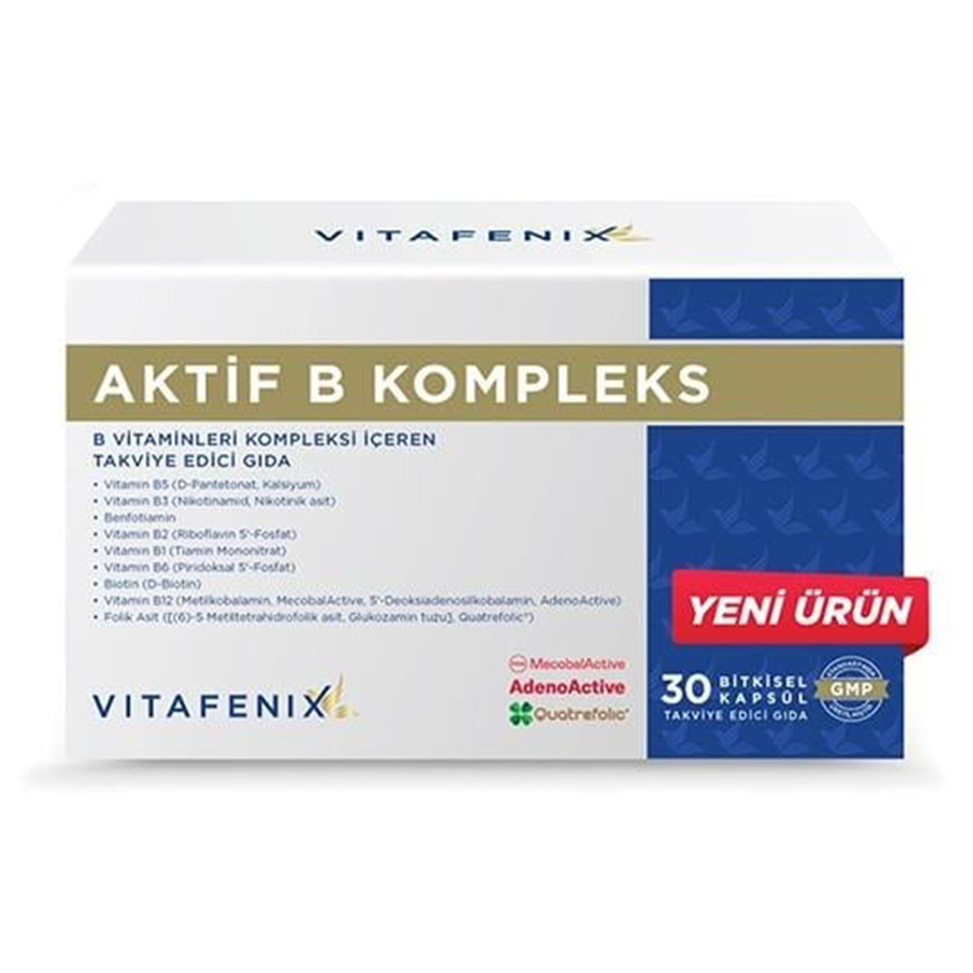 Vitafenix Vitafenix Aktif B Kompleks 30 Kapsül