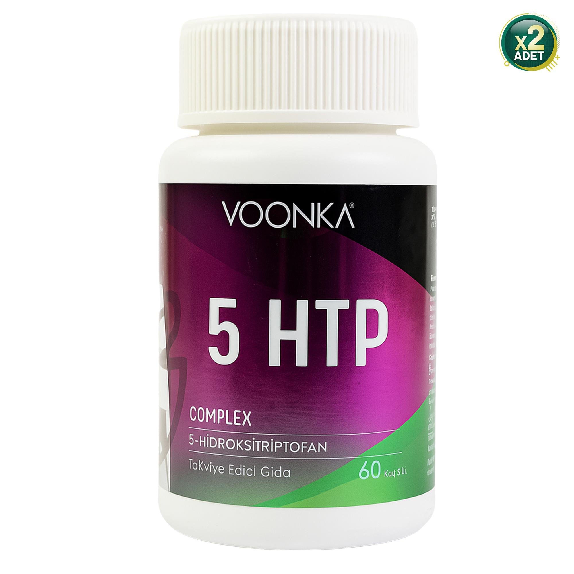 Voonka 5 Htp Complex 62 Kapsül 2 Adet