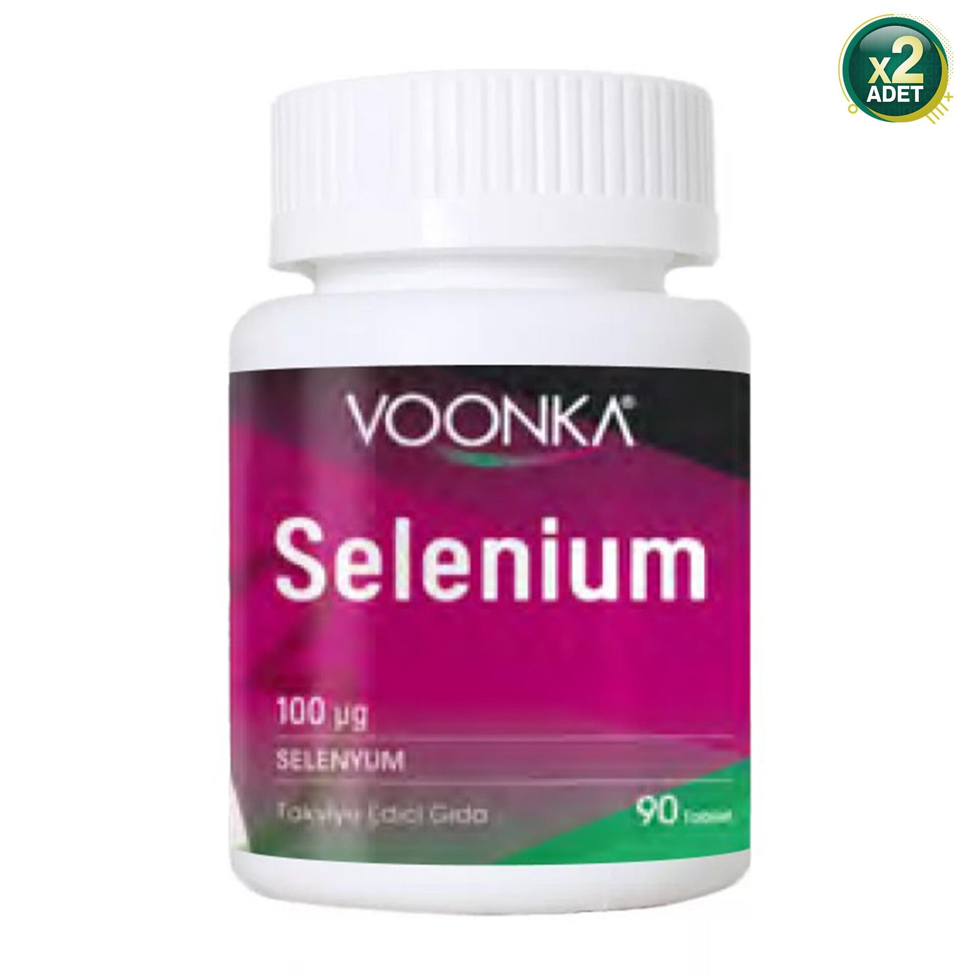 Voonka Selenium 92 Tablet 2'li